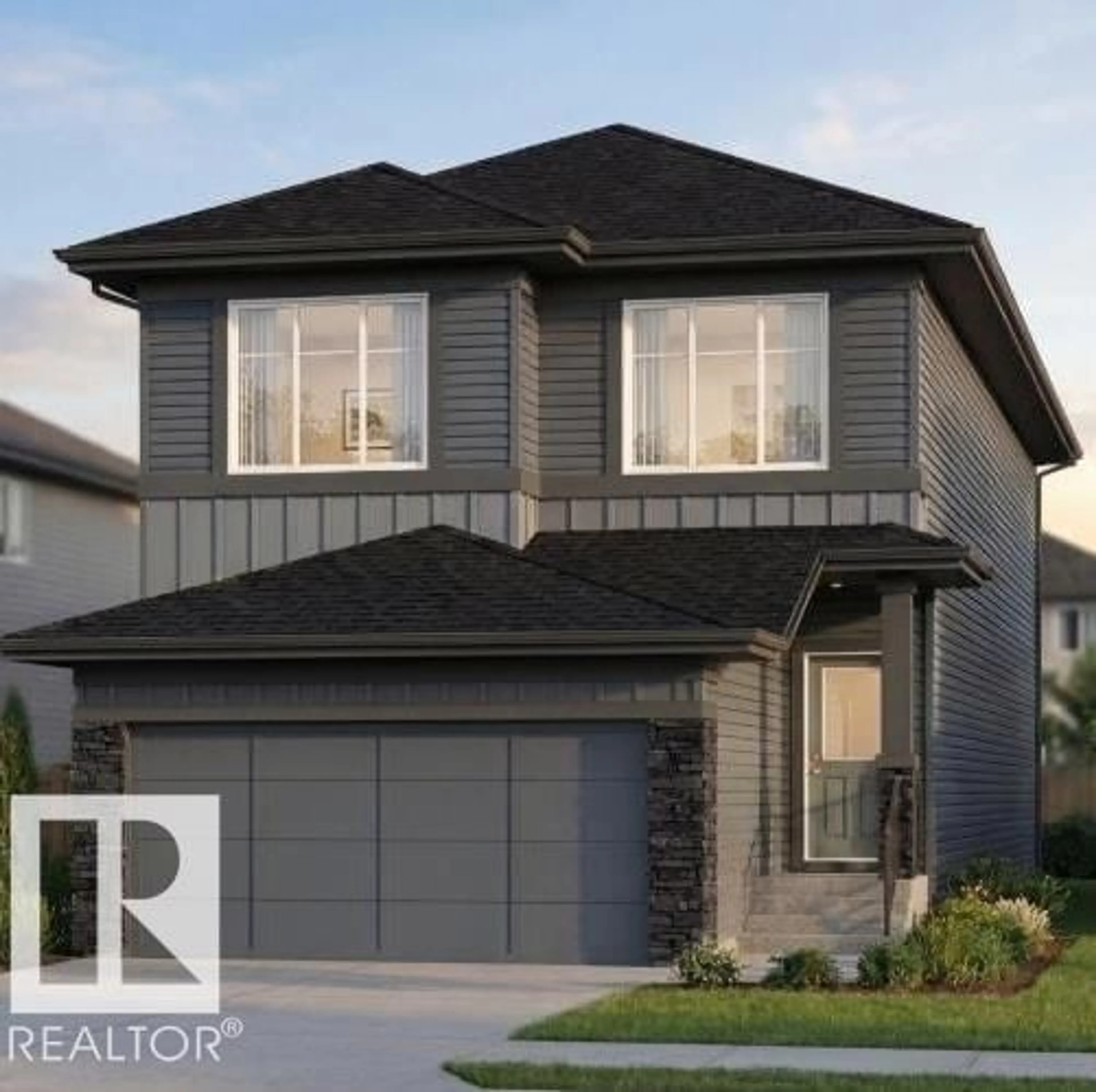 Home with brick exterior material, street for 99 SILVERSTONE DR, Stony Plain Alberta T7Z0E8