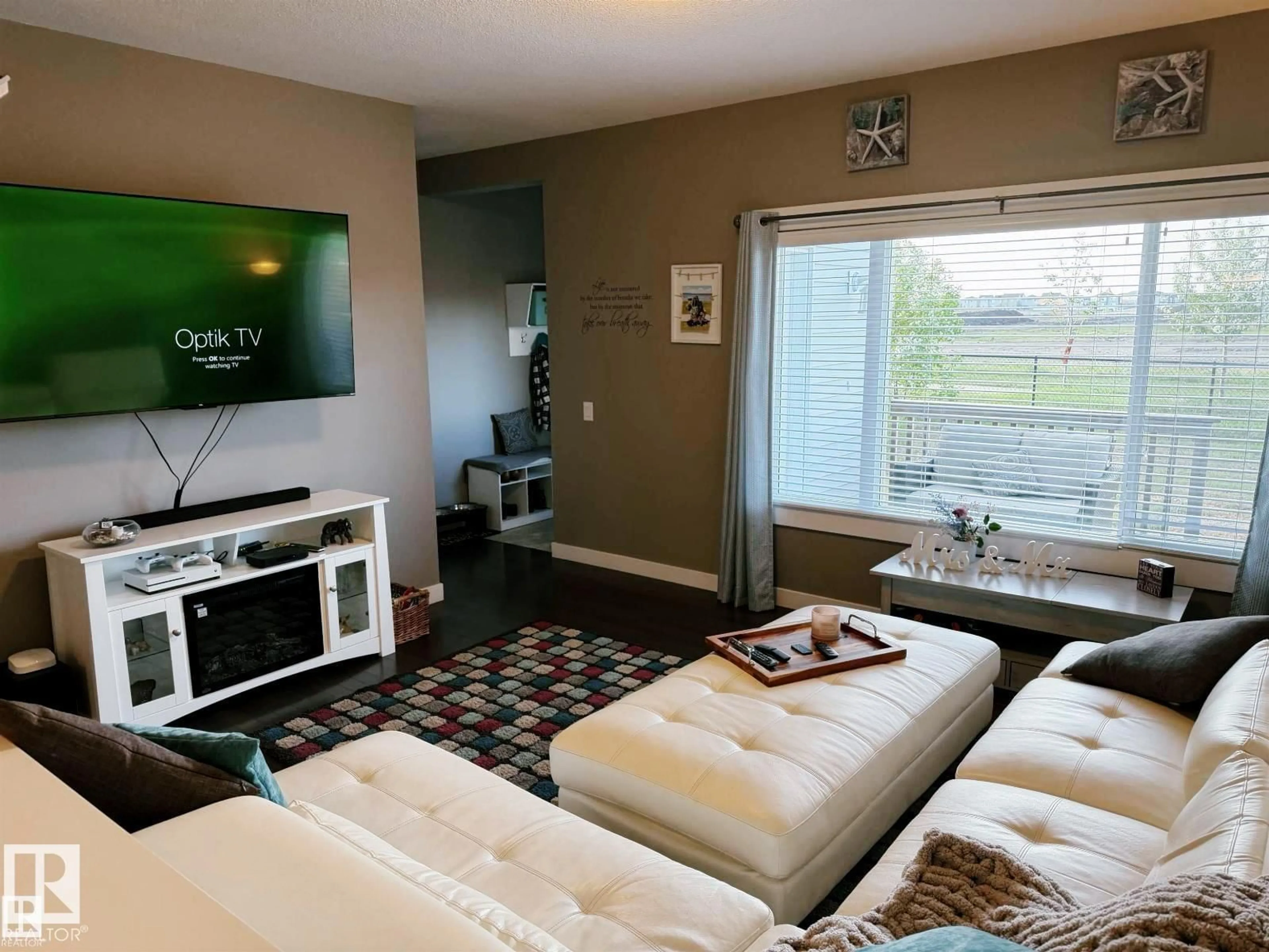 Living room with furniture, unknown for 7028 174 AV, Edmonton Alberta T5Z0L3