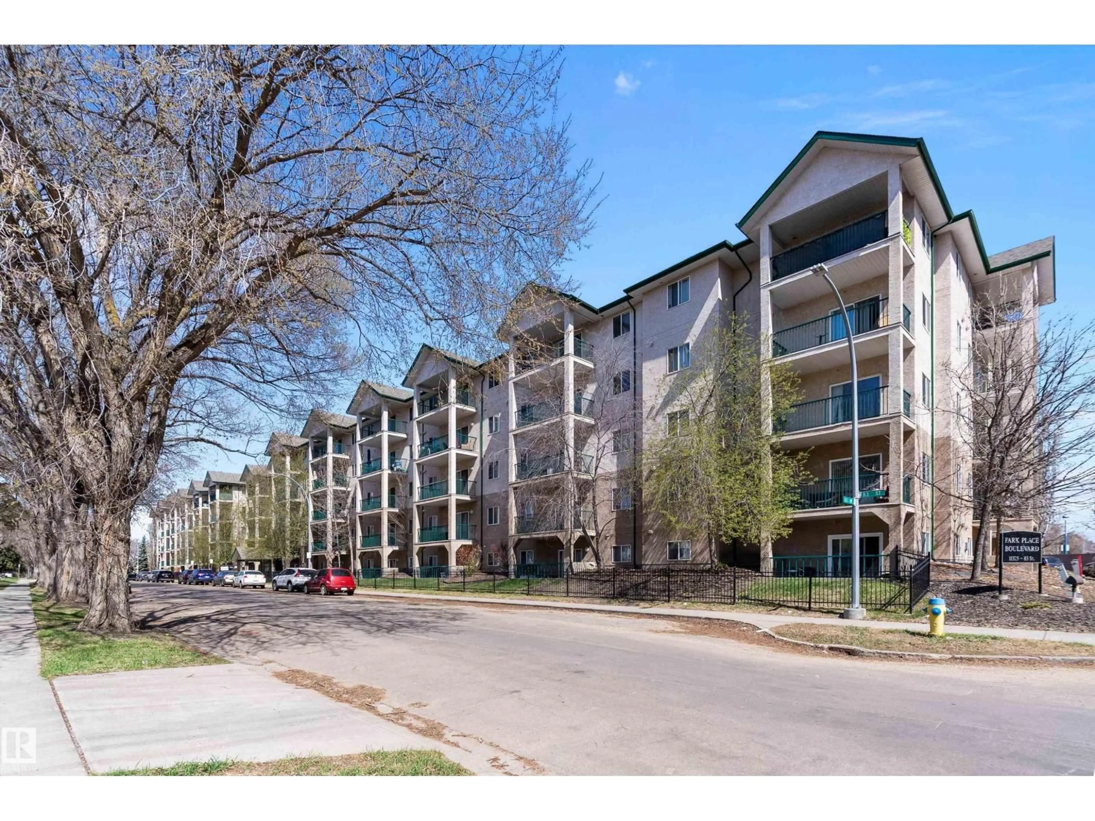 A pic from outside/outdoor area/front of a property/back of a property/a pic from drone, unknown for #325 - 11325 83 ST, Edmonton Alberta T5B4W5