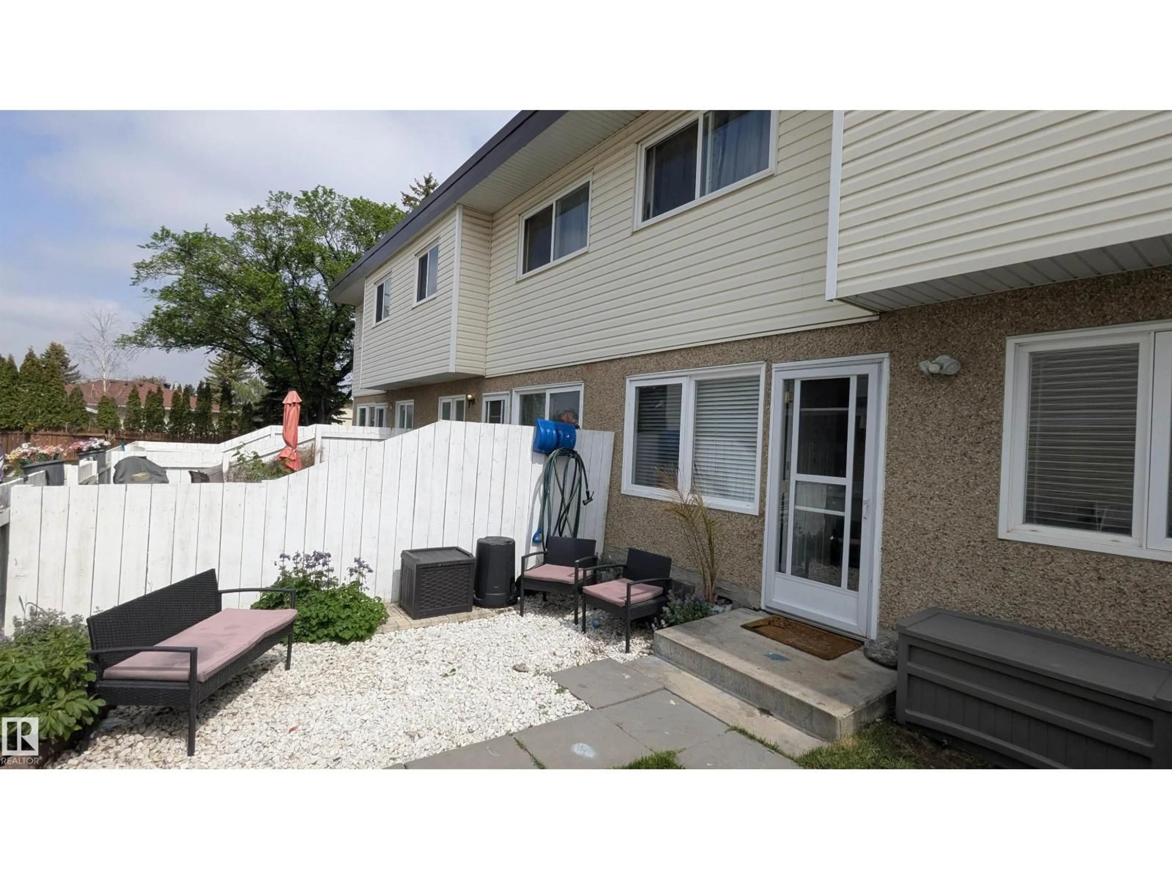 Patio, street for #104 - 16344 109 ST, Edmonton Alberta T5X2T4