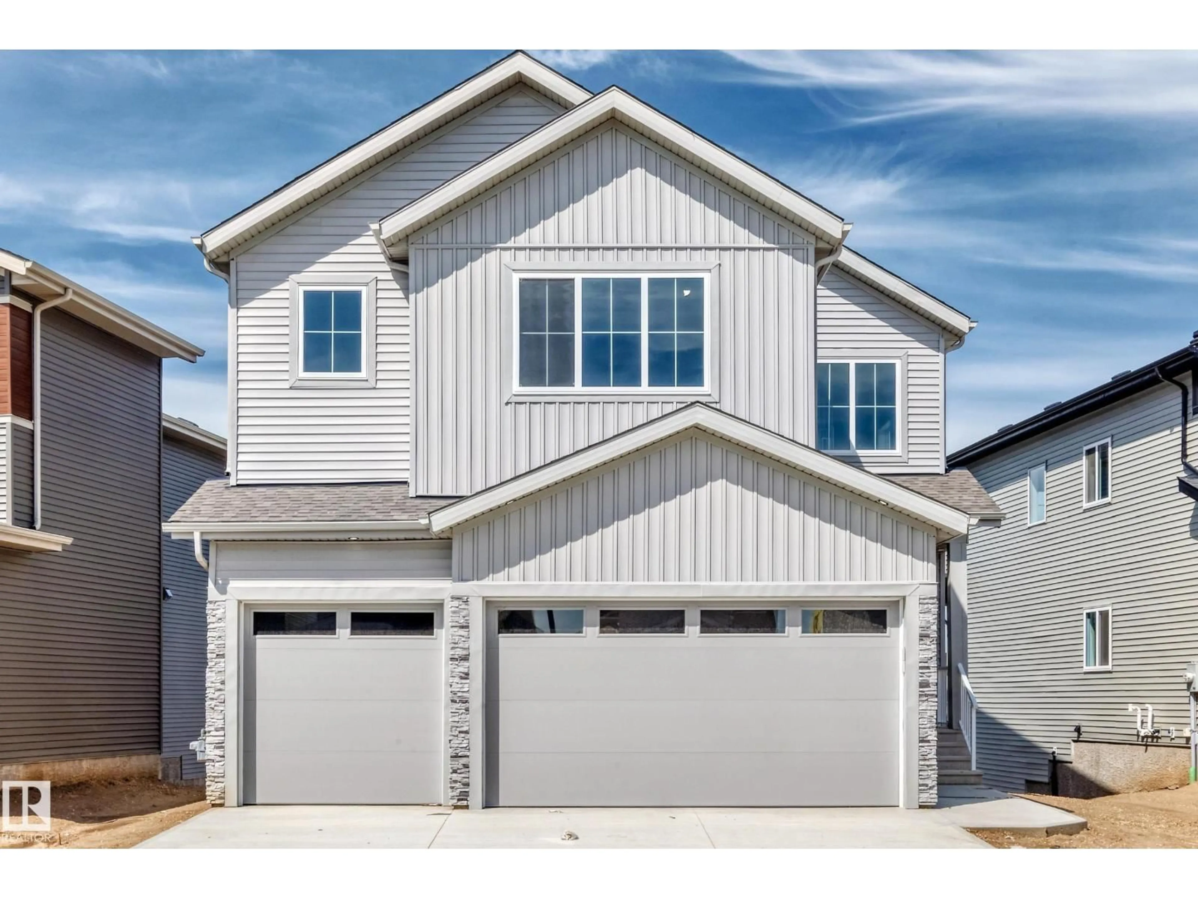 Home with vinyl exterior material, street for 233 CRYSTAL CREEK, Leduc Alberta T9E0X6