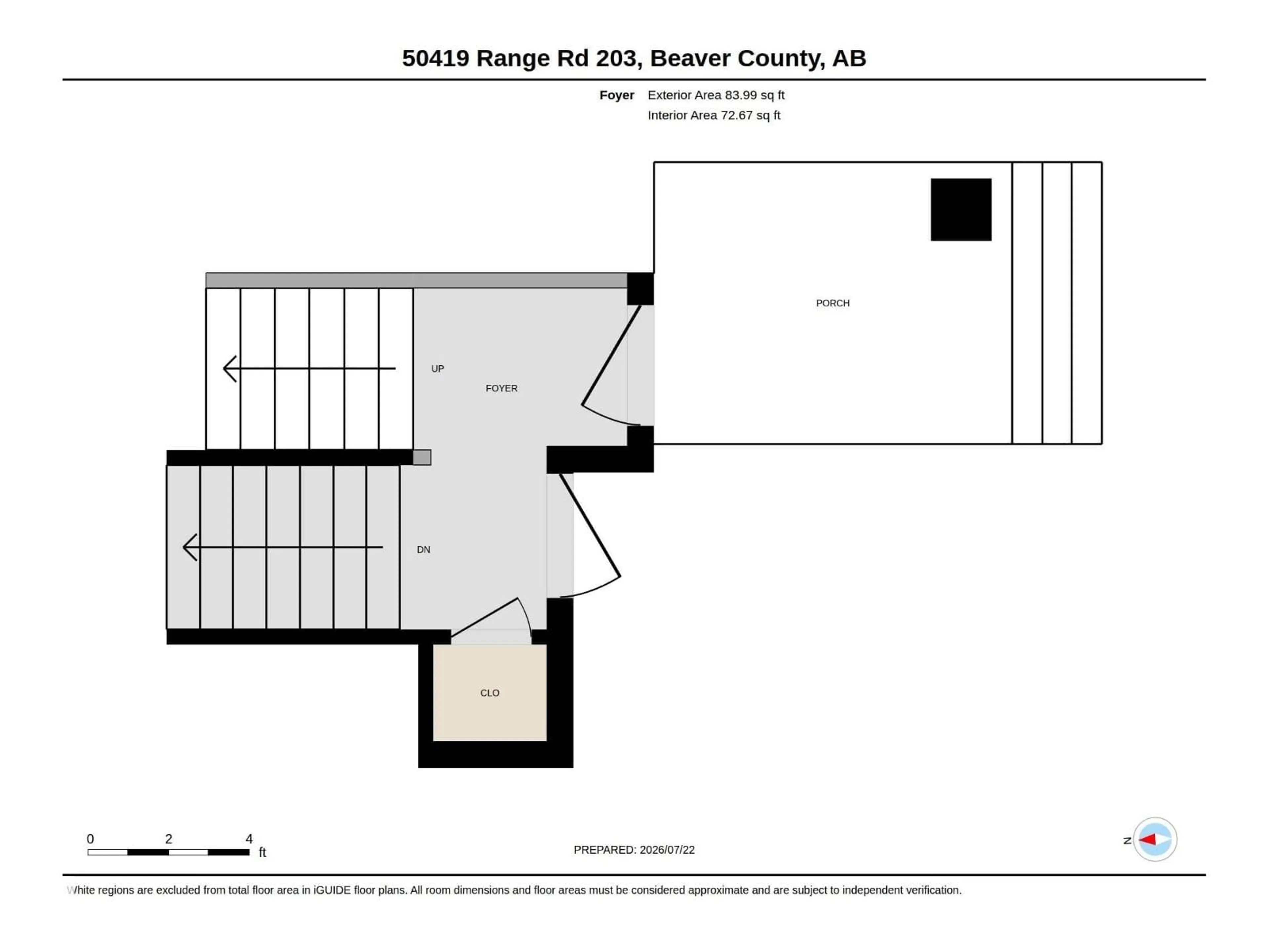 Floor plan for 50419 - 373 RANGE RD 203, Rural Beaver County Alberta T0B4J2