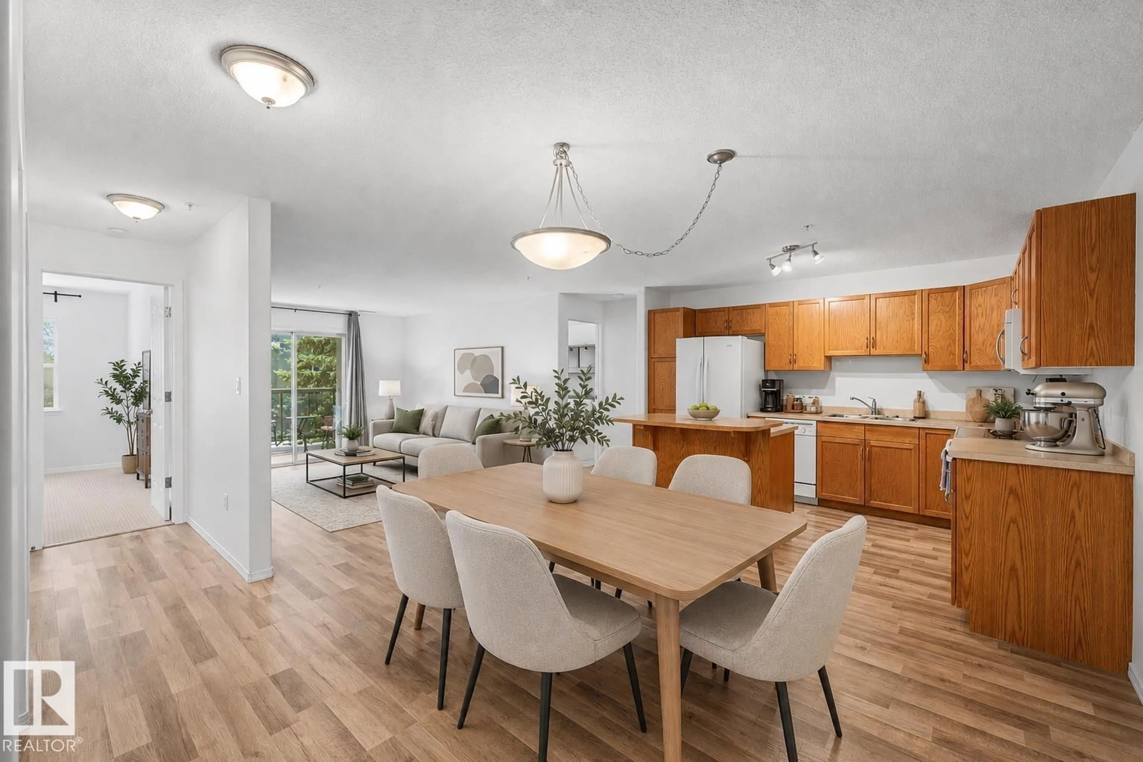 Open concept kitchen, unknown for #221 - 279 SUDER GREENS DR, Edmonton Alberta T5T6X6
