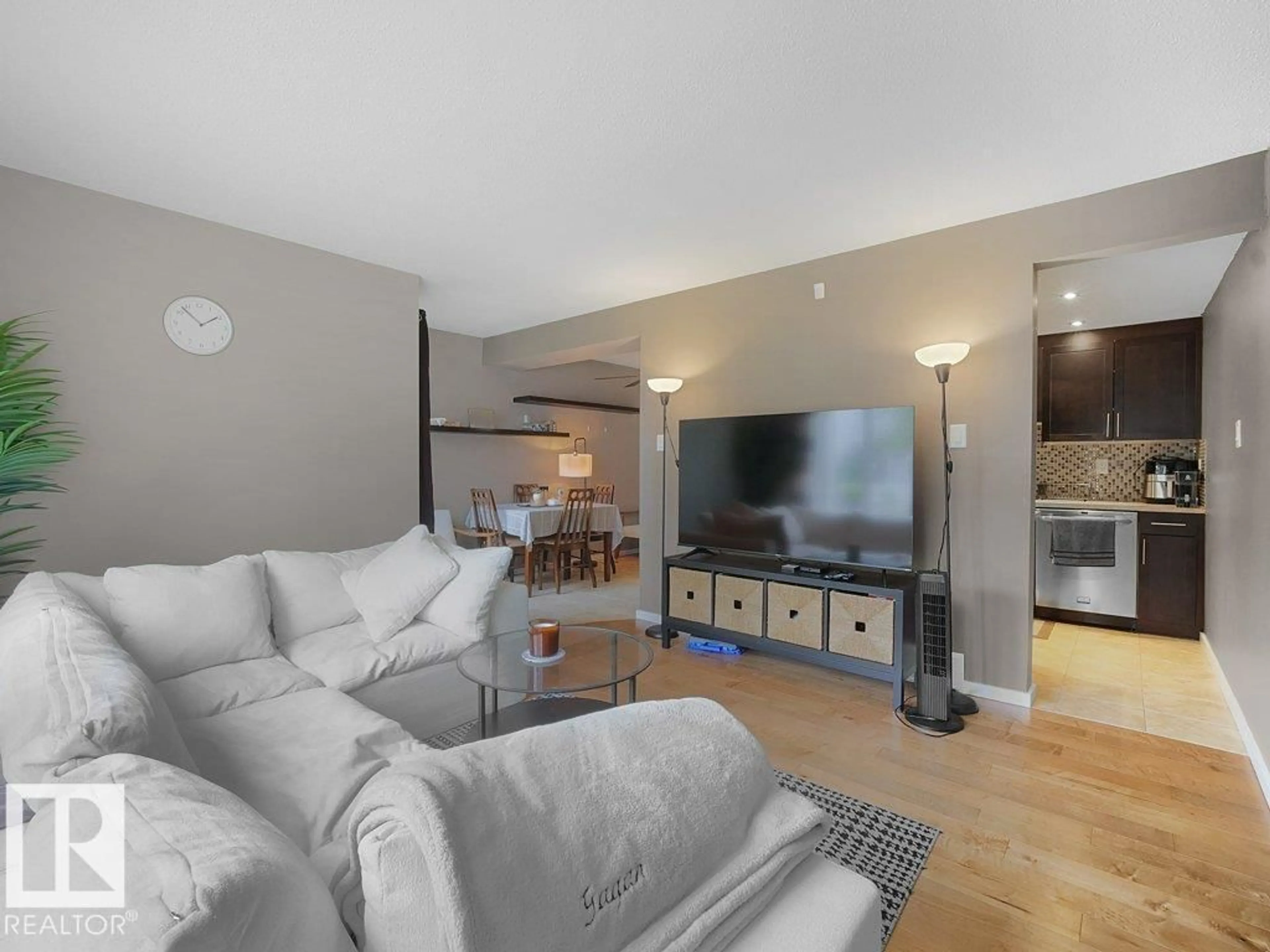 Living room with furniture, unknown for 34 AMBERLY CO, Edmonton Alberta T5A2H9