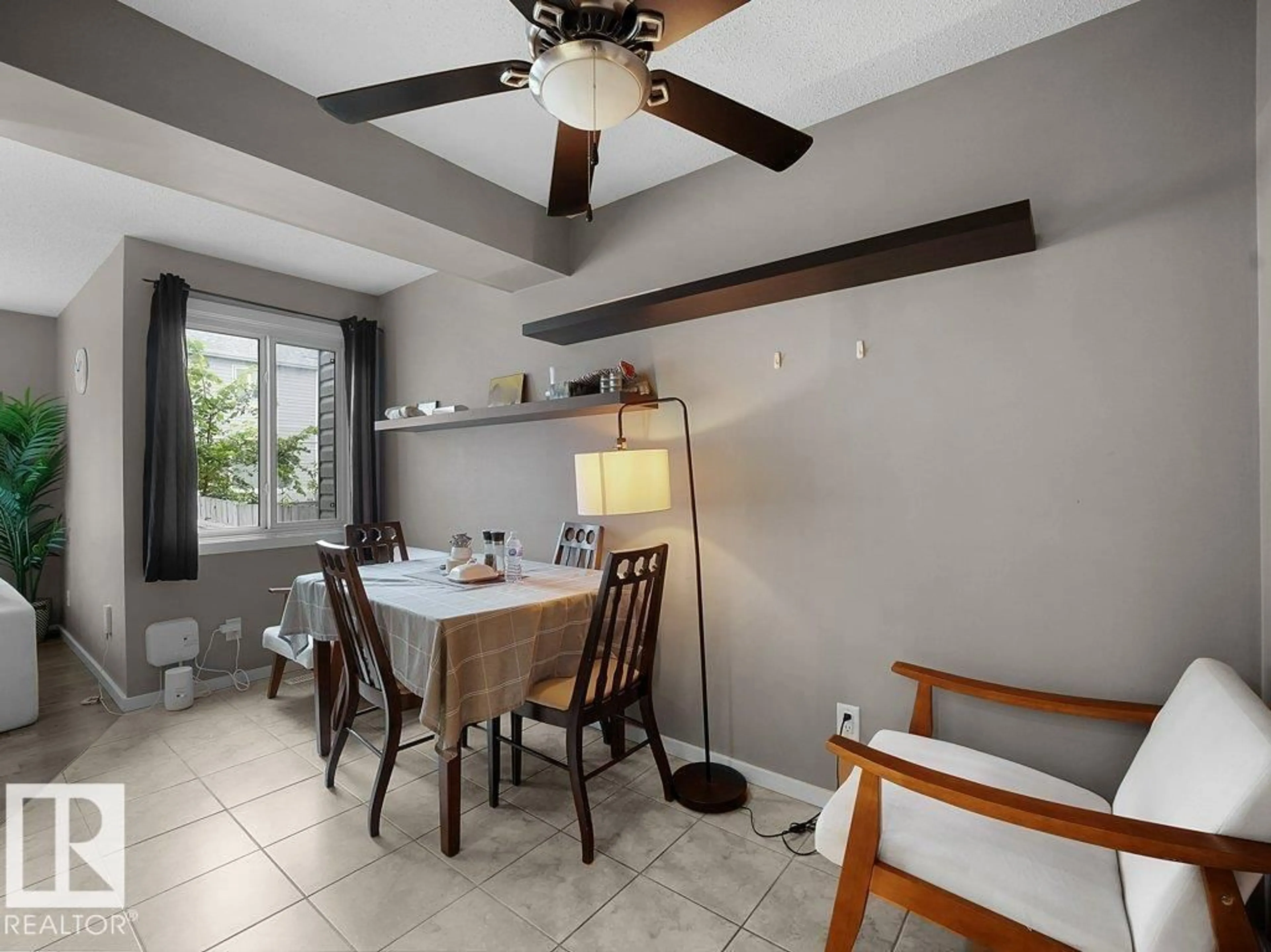 Dining room, ceramic/tile floor for 34 AMBERLY CO, Edmonton Alberta T5A2H9