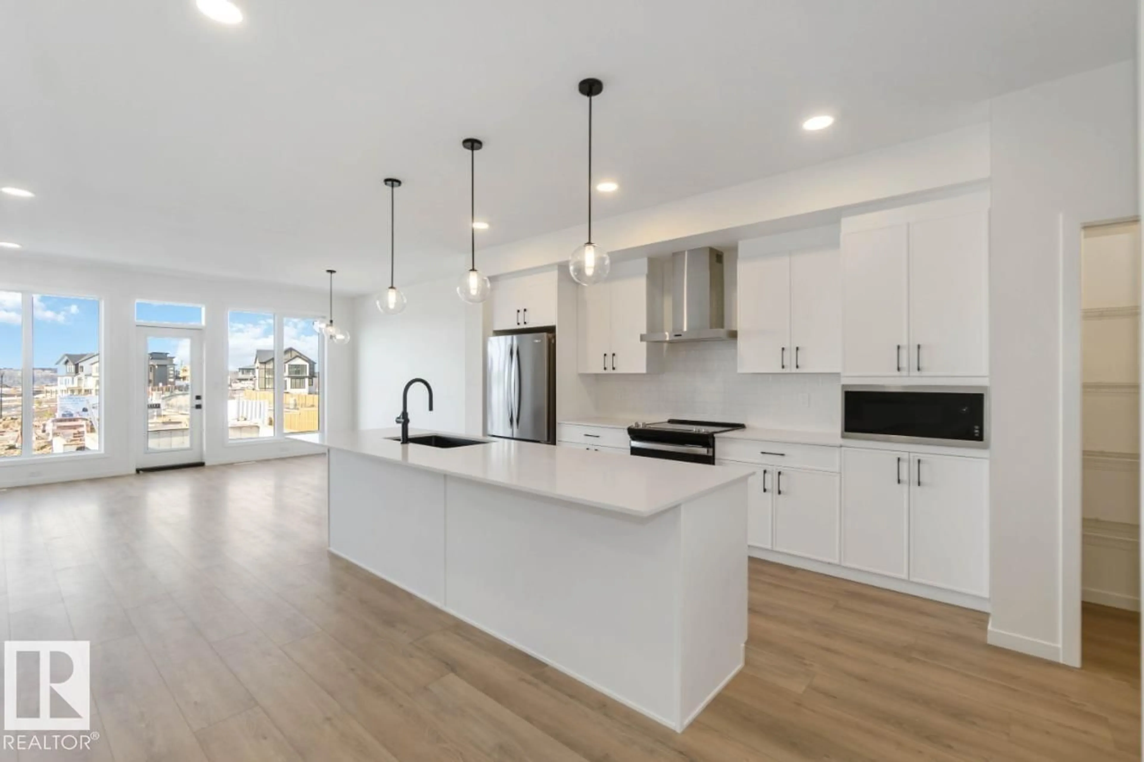 Open concept kitchen, unknown for 19 REDBUD WY, St. Albert Alberta T8M8G2