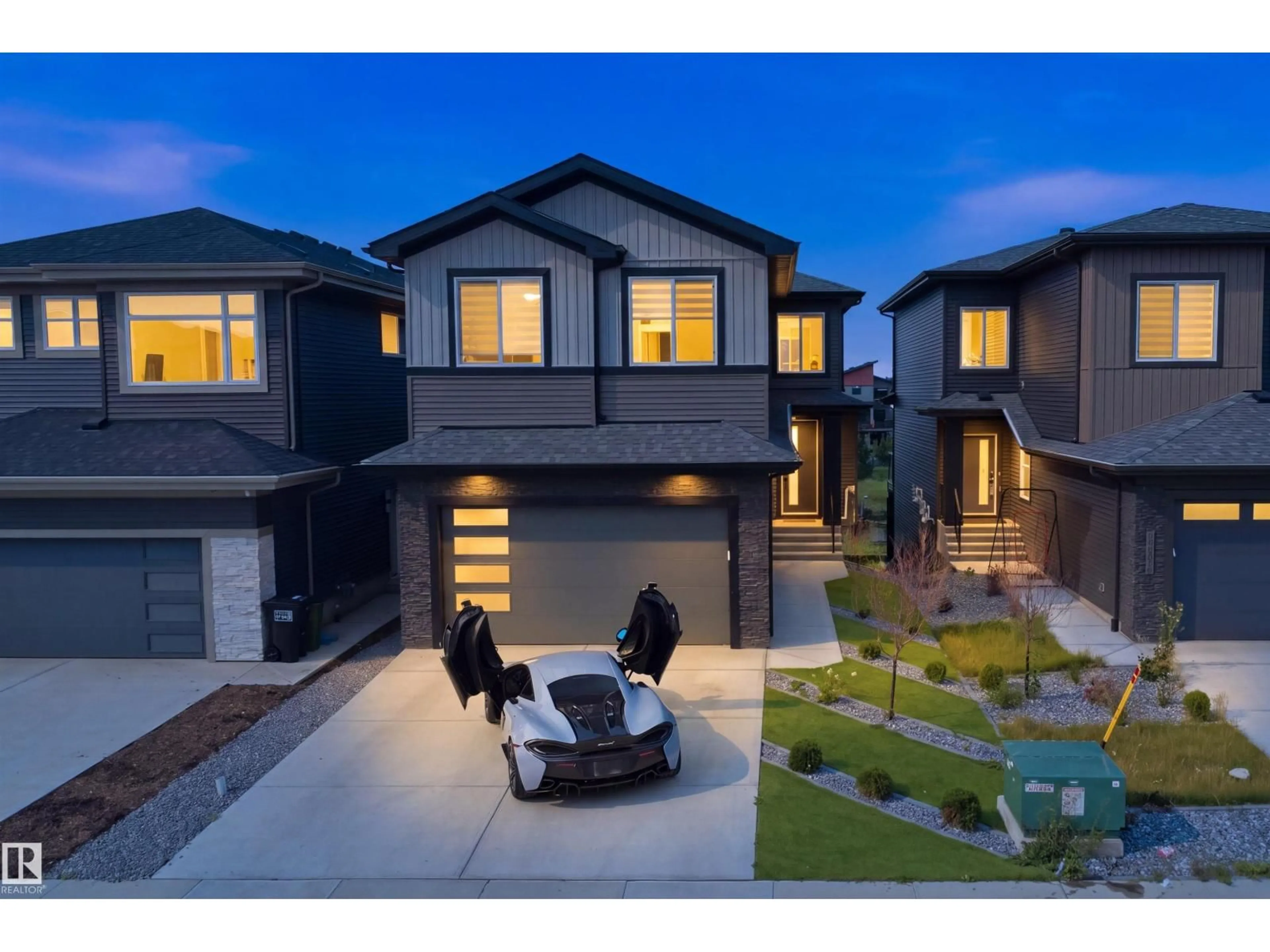 Home with brick exterior material, street for 5493 KOOTOOK RD, Edmonton Alberta T6W4Z5
