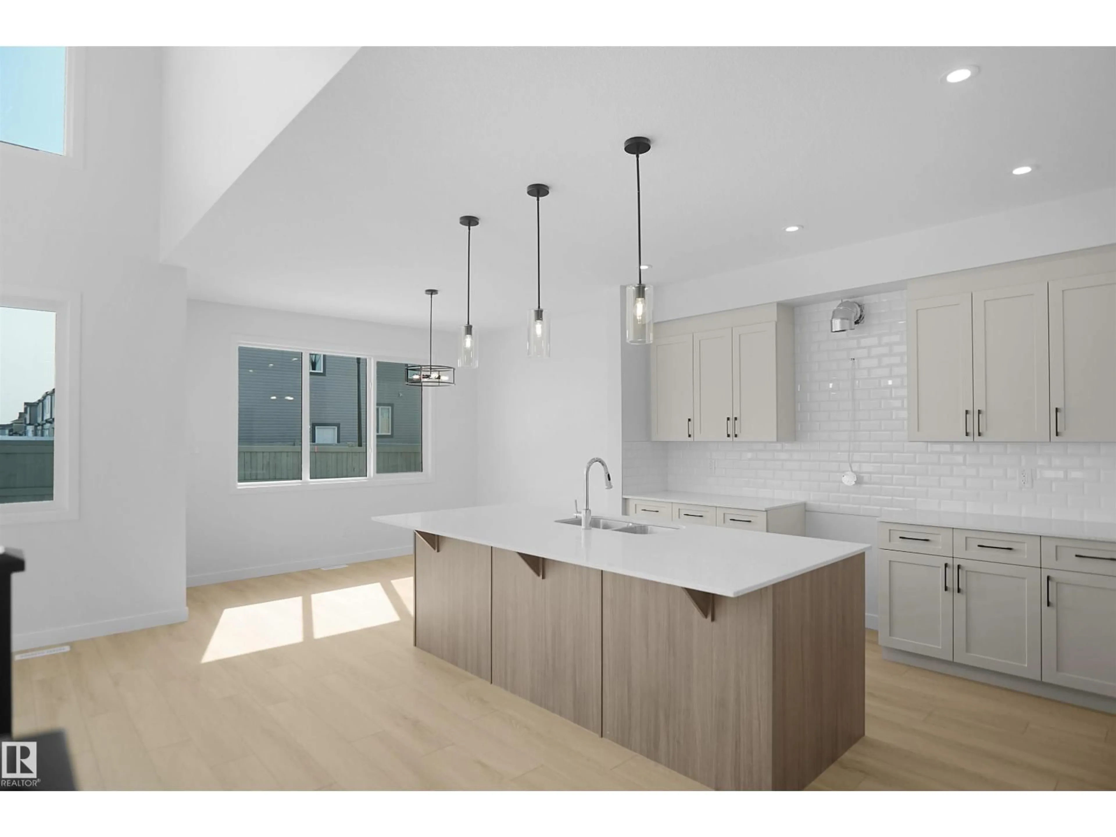 Open concept kitchen, ceramic/tile floor for 623 ASHGROVE CI, Leduc Alberta T9E0K7