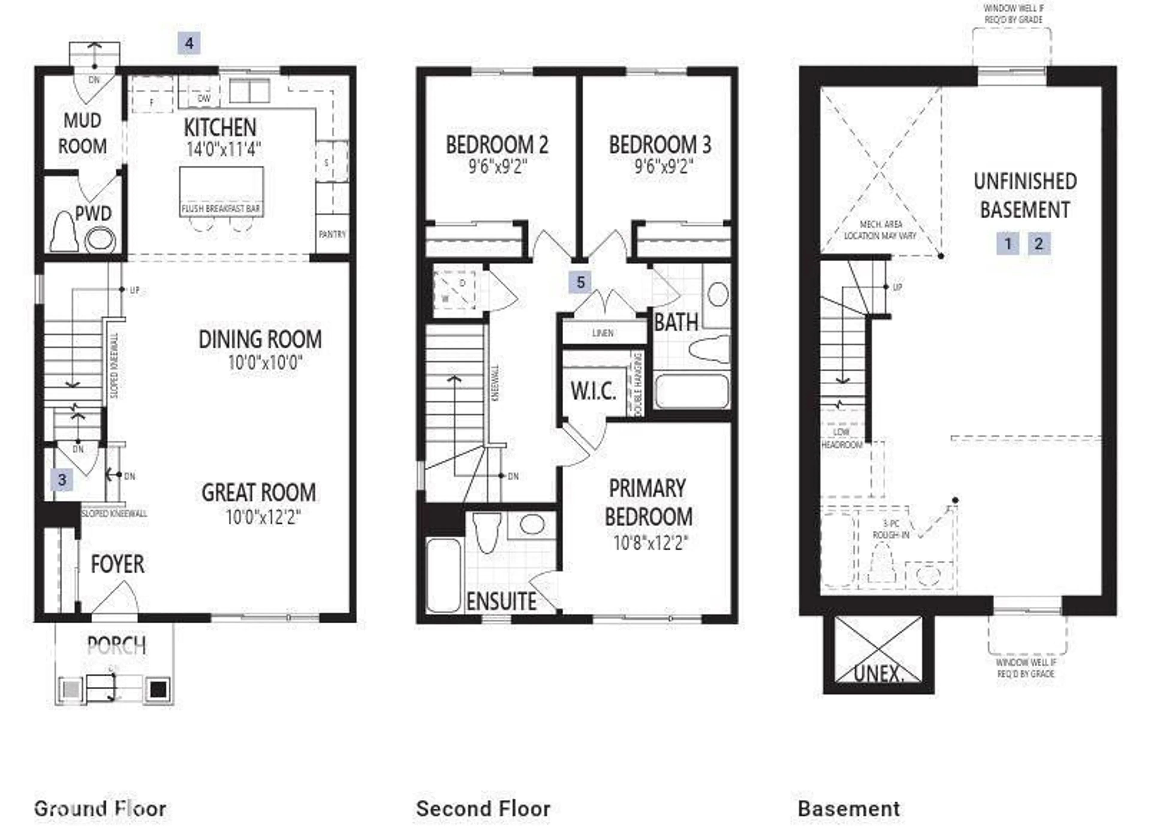 Floor plan for 1245 STONESIDE RD, Sherwood Park Alberta T8H3C4