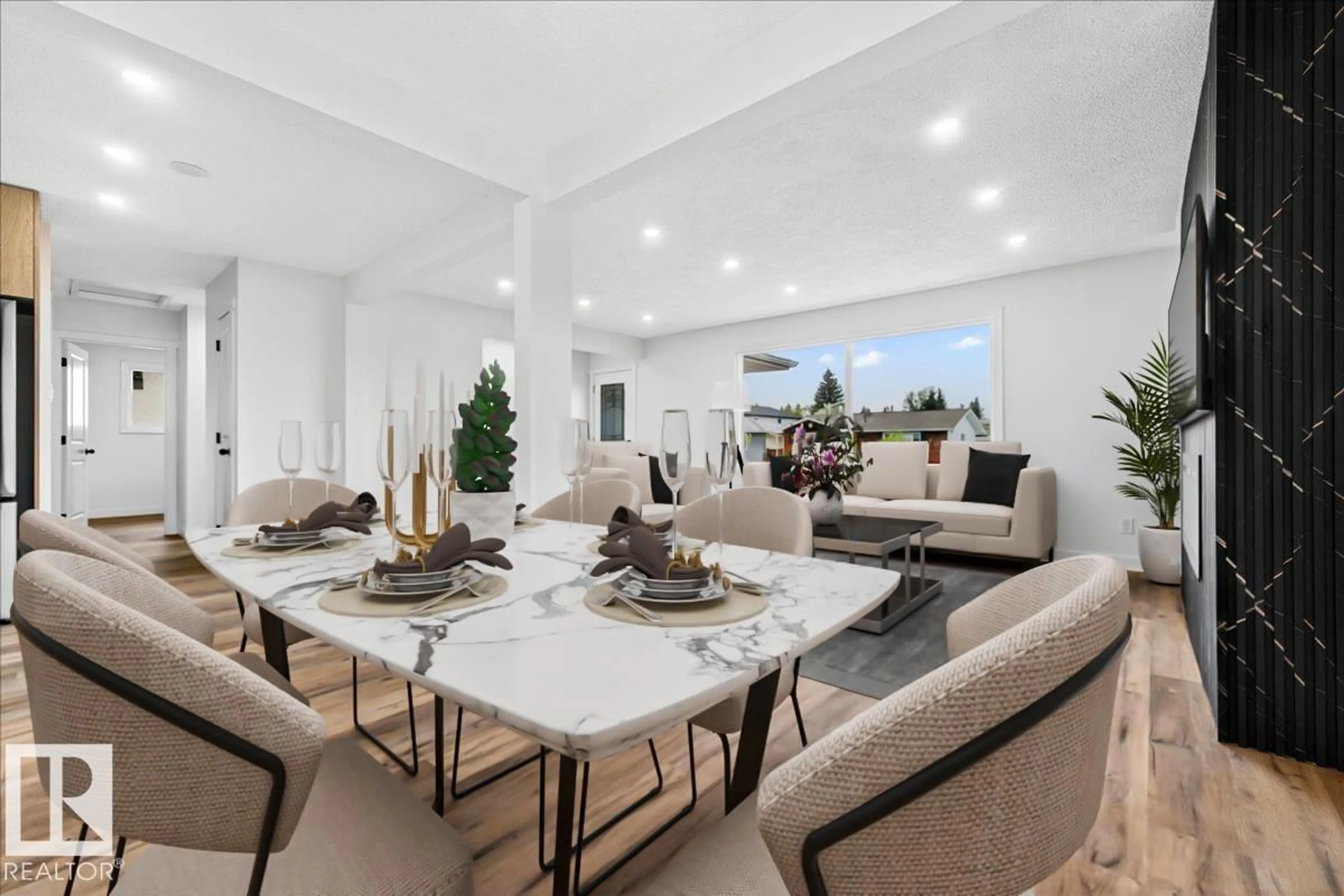 Dining room, unknown for 7823 148 AV, Edmonton Alberta T5C2T8