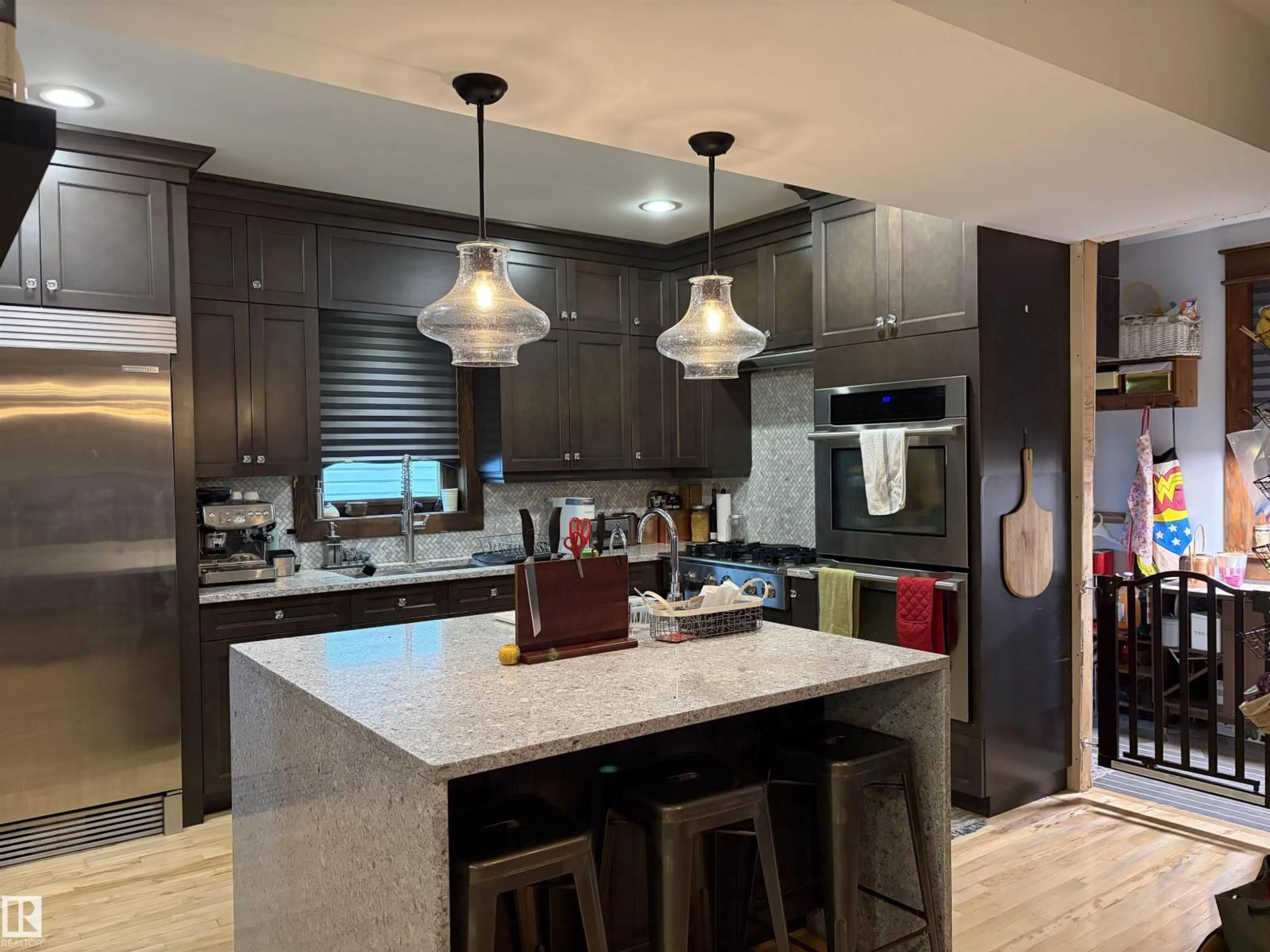 Open concept kitchen, unknown for 10994 126 ST, Edmonton Alberta T5M0P5