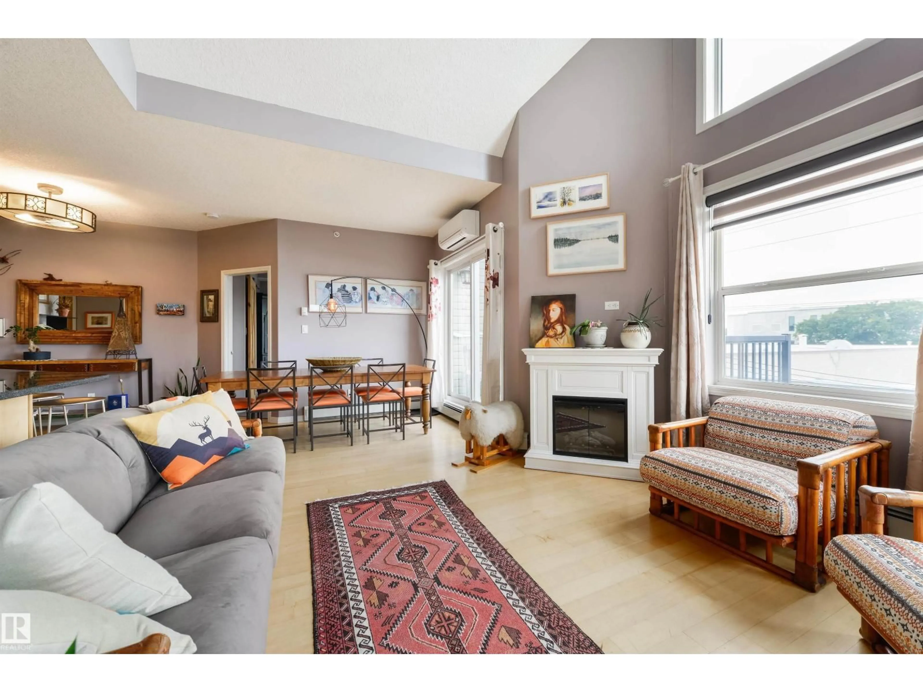 Living room with furniture, unknown for 307 - 9927 79 AV, Edmonton Alberta T6E1R3