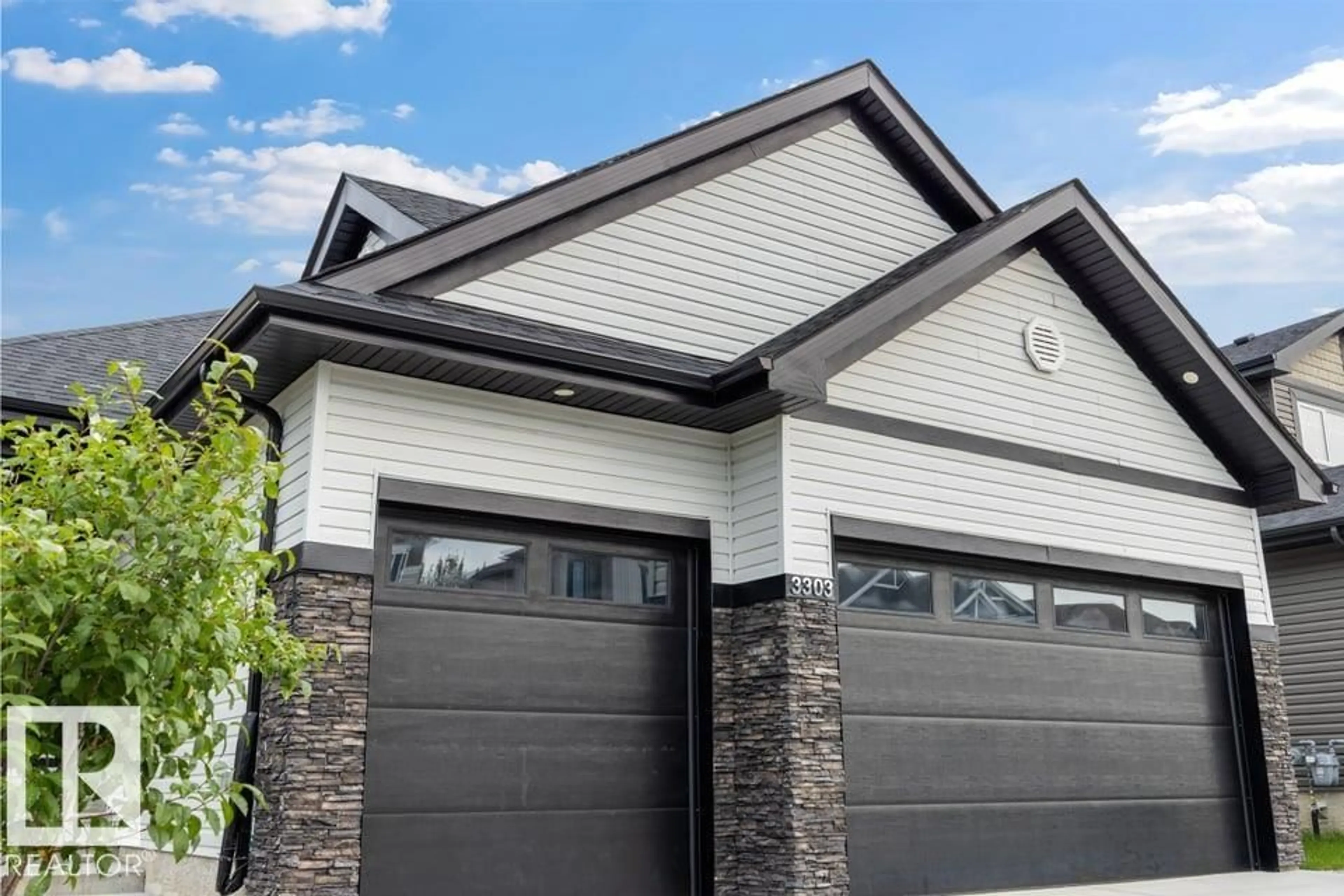 Home with vinyl exterior material, street for 3303 SOLEIL BV, Beaumont Alberta T4X2X8