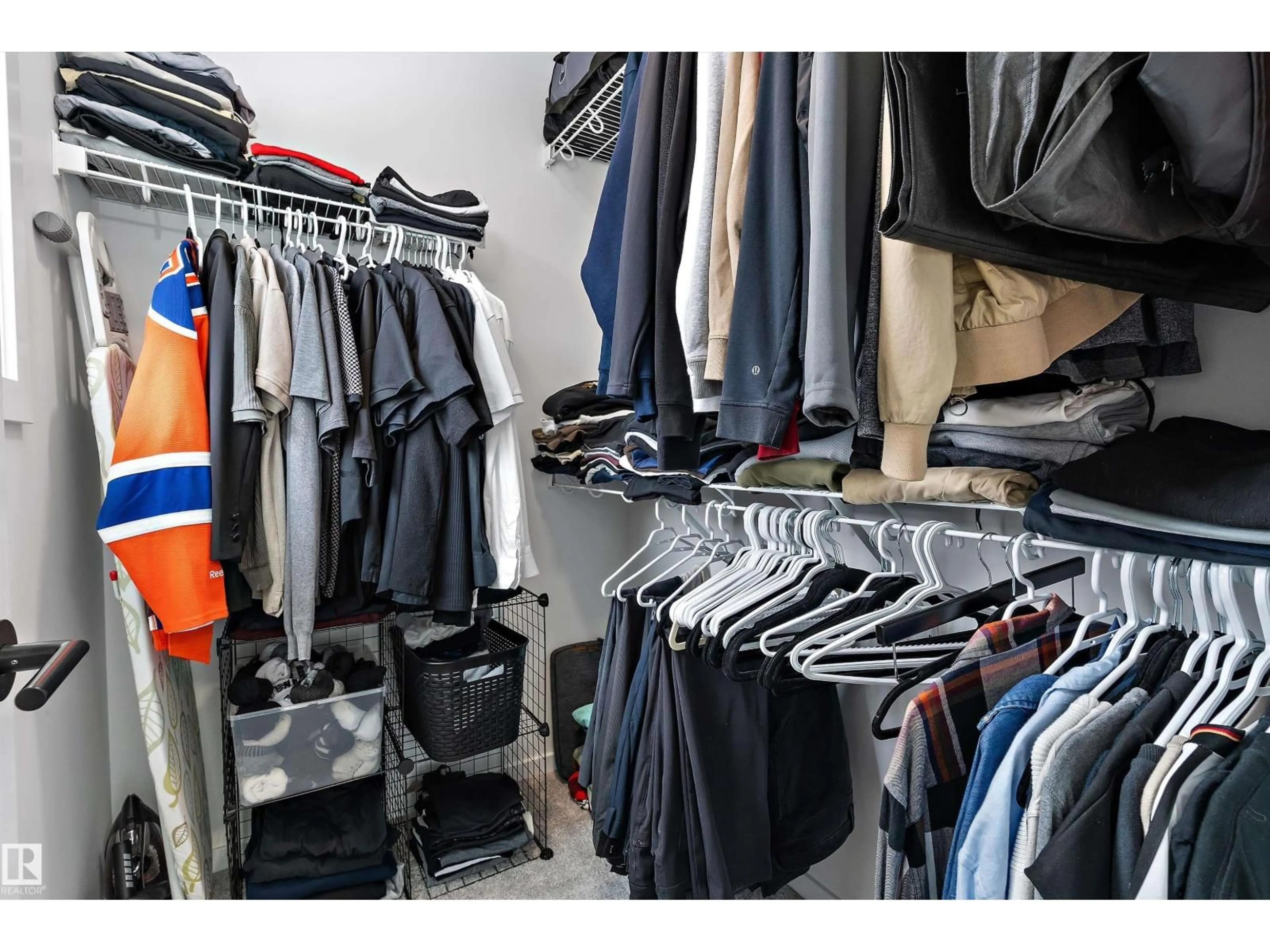 Storage room or clothes room or walk-in closet for 17818 70A ST NW, Edmonton Alberta T5Z0V3