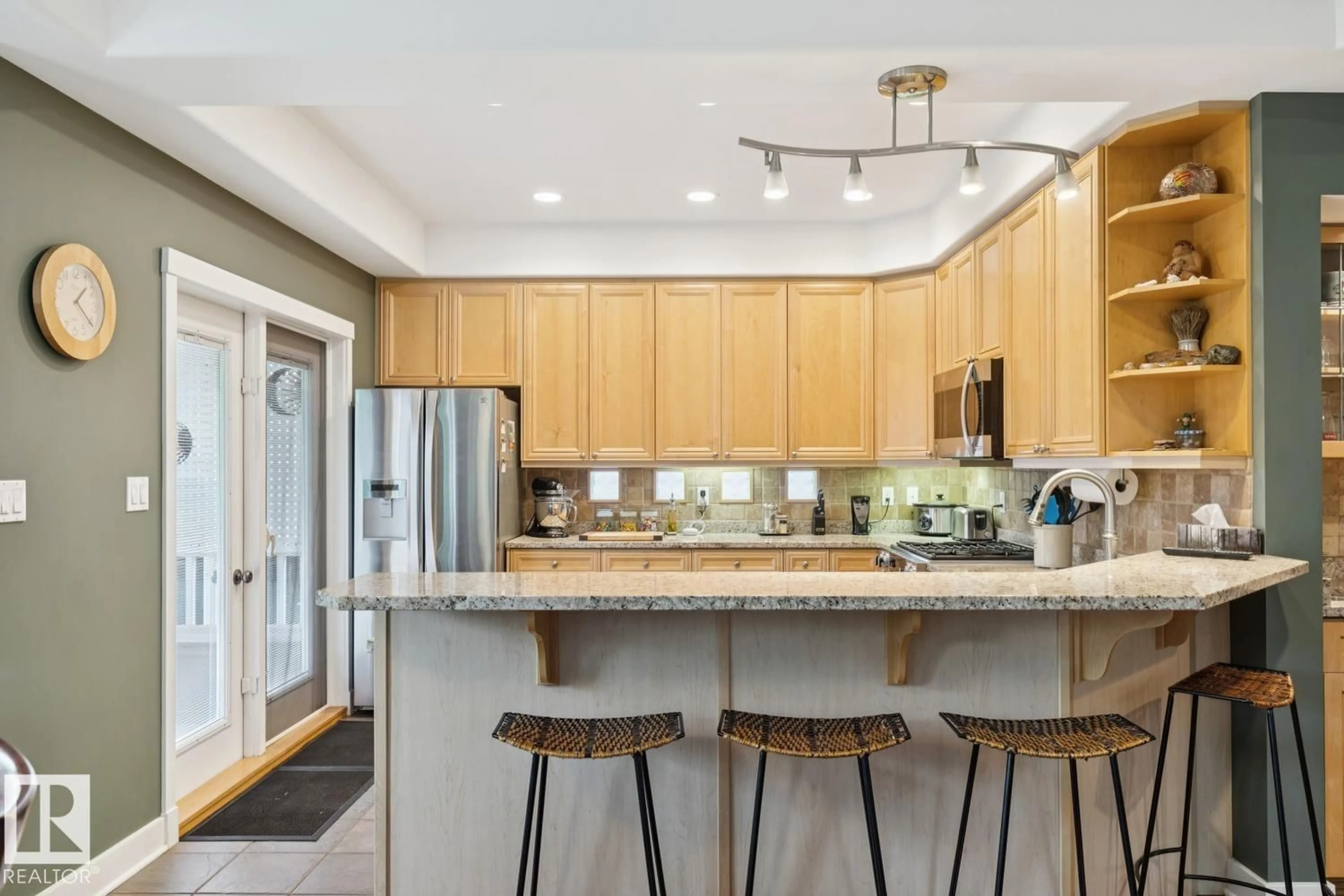 Open concept kitchen, unknown for NW - 11030 122 ST, Edmonton Alberta T5M0B3