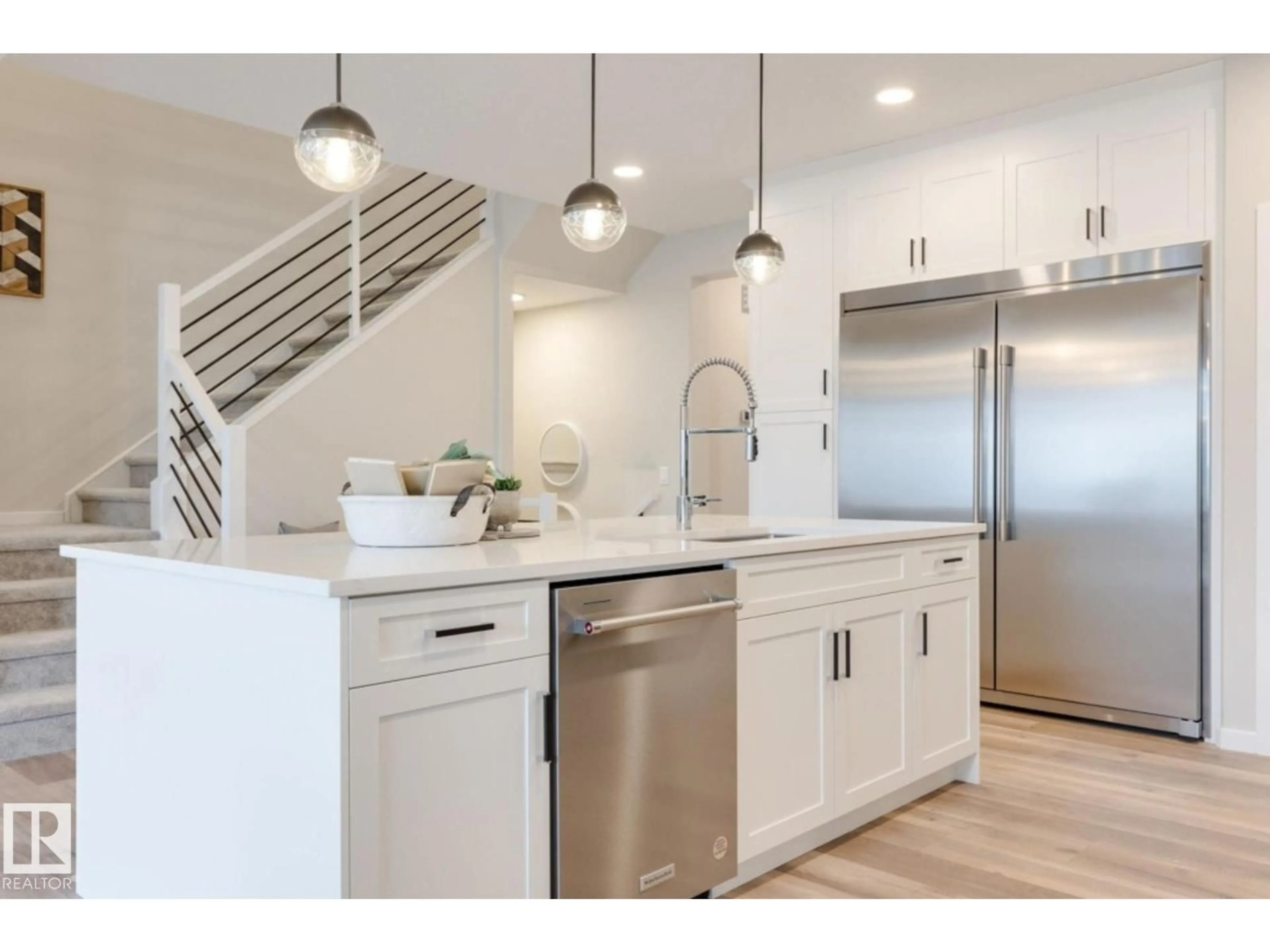 Open concept kitchen, unknown for 113 STILES BEND, Leduc Alberta T9E1N8