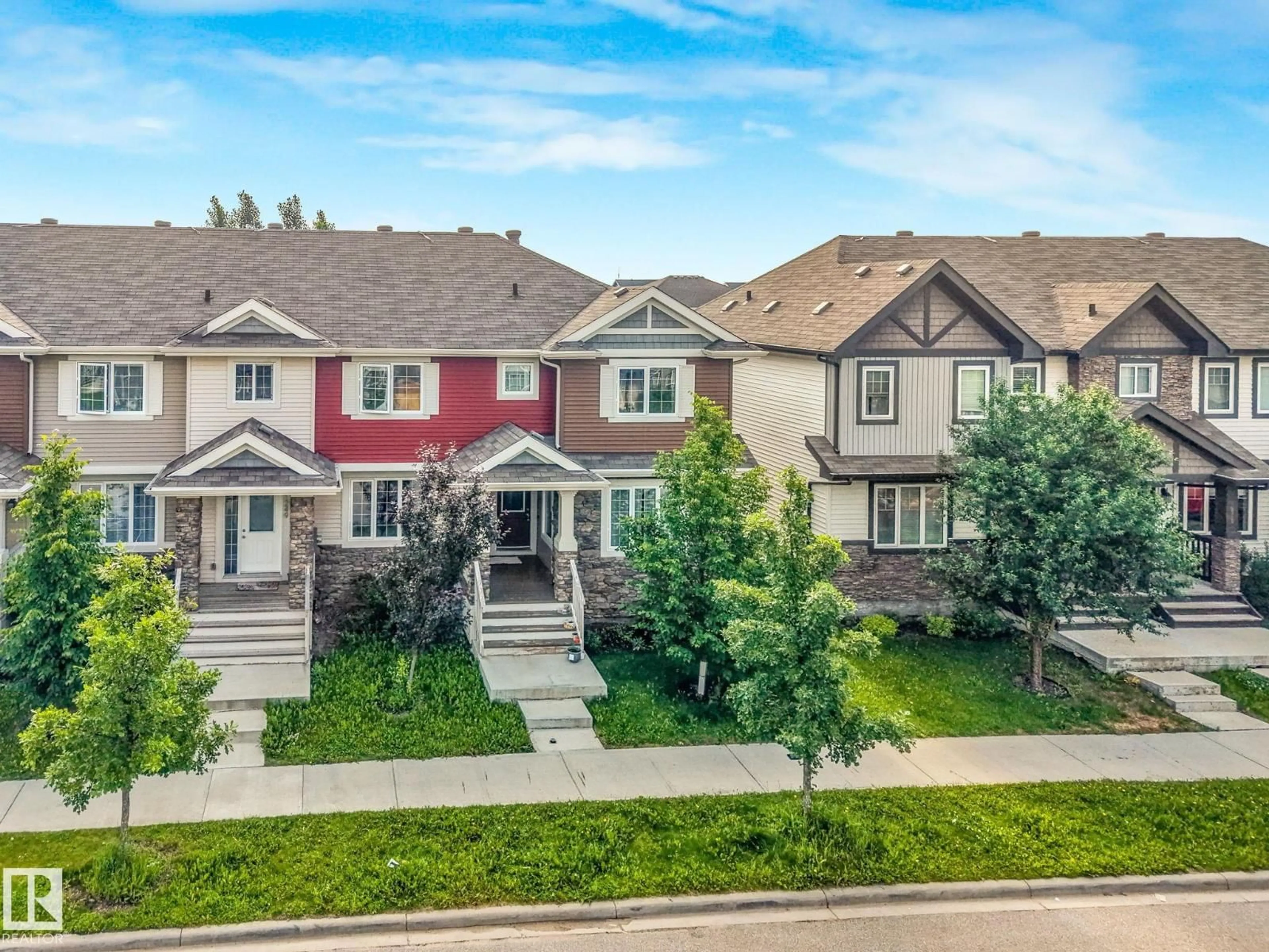 A pic from outside/outdoor area/front of a property/back of a property/a pic from drone, street for SW - 1251 163 ST, Edmonton Alberta T6W3K5