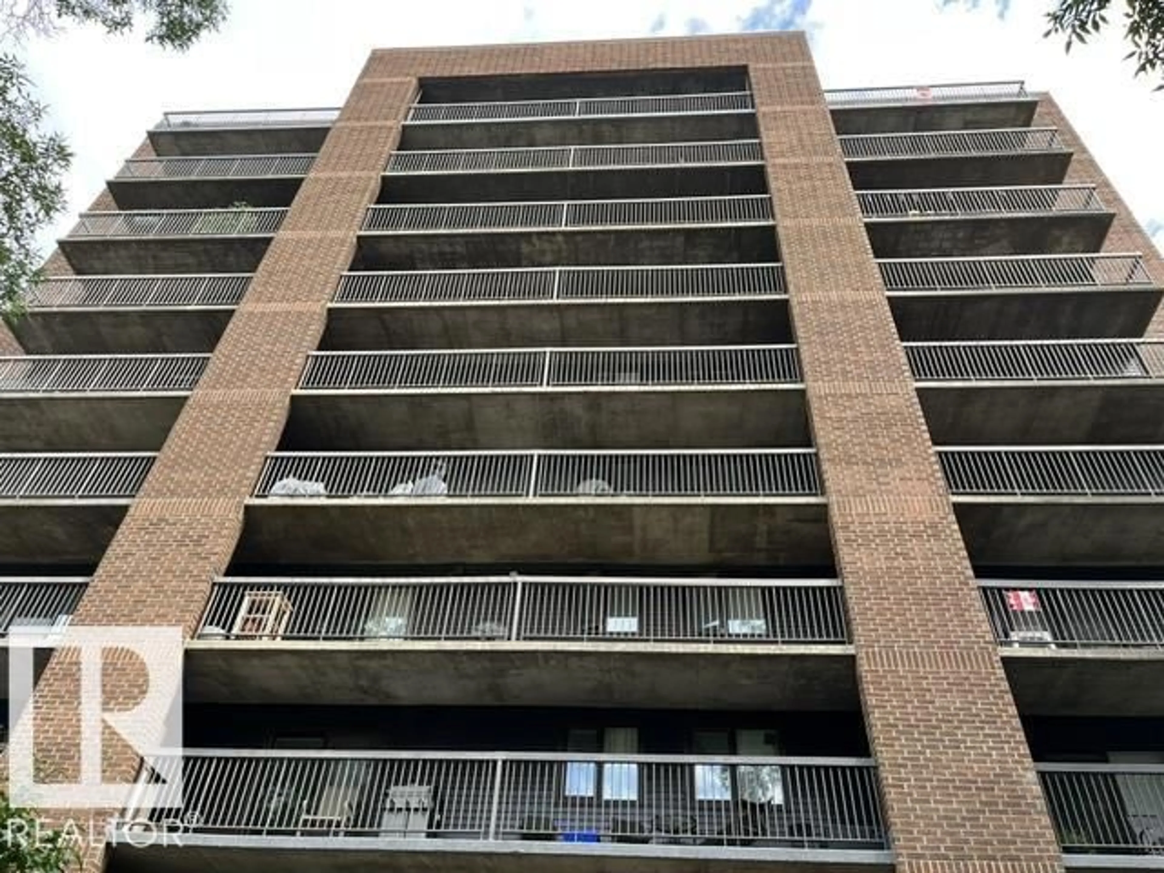 Balcony in the apartment, building for 202 - 9929 113 ST, Edmonton Alberta T5K2N9