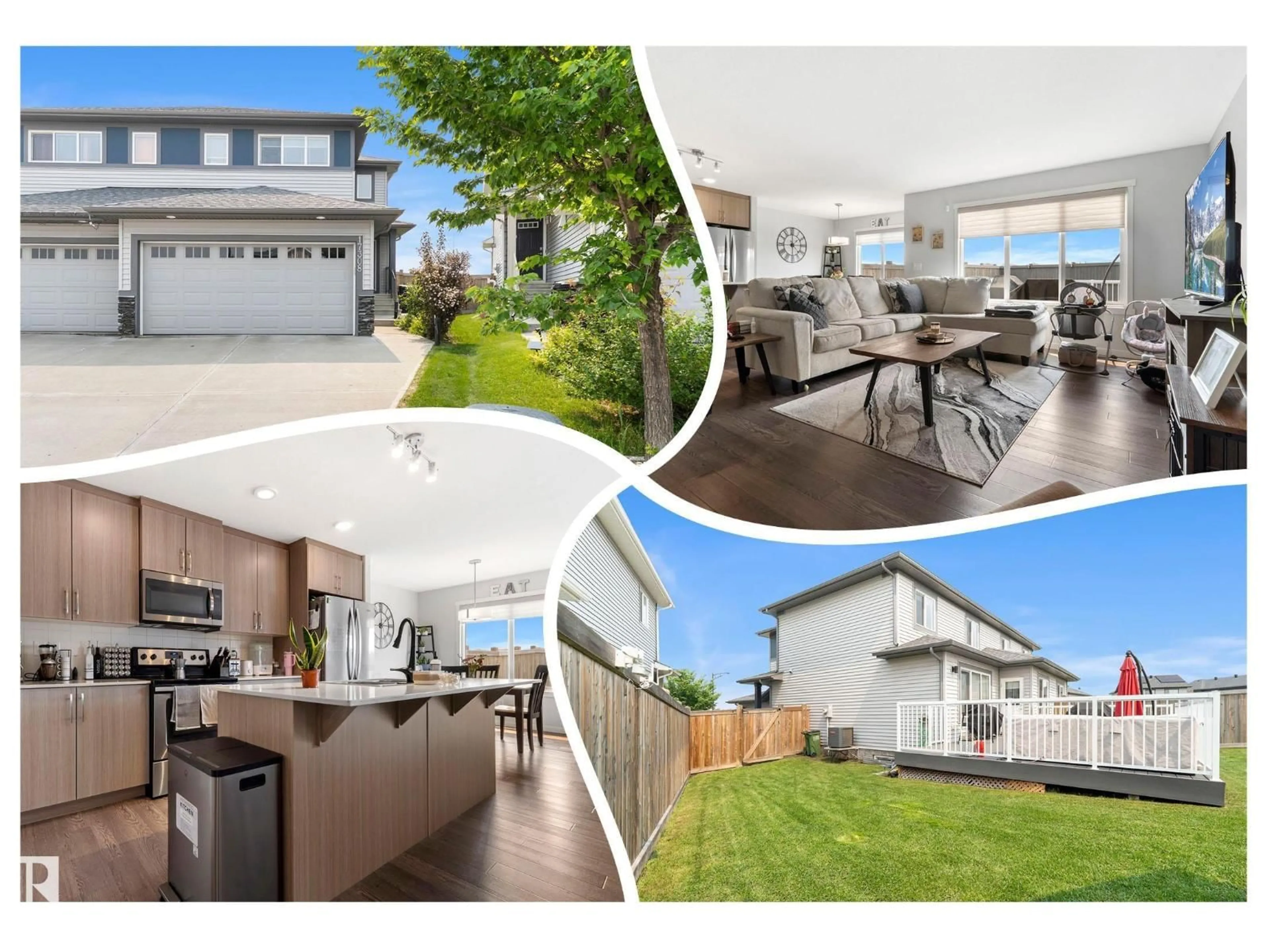 A pic from outside/outdoor area/front of a property/back of a property/a pic from drone, street for 17308 49 ST, Edmonton Alberta T5Y3V9