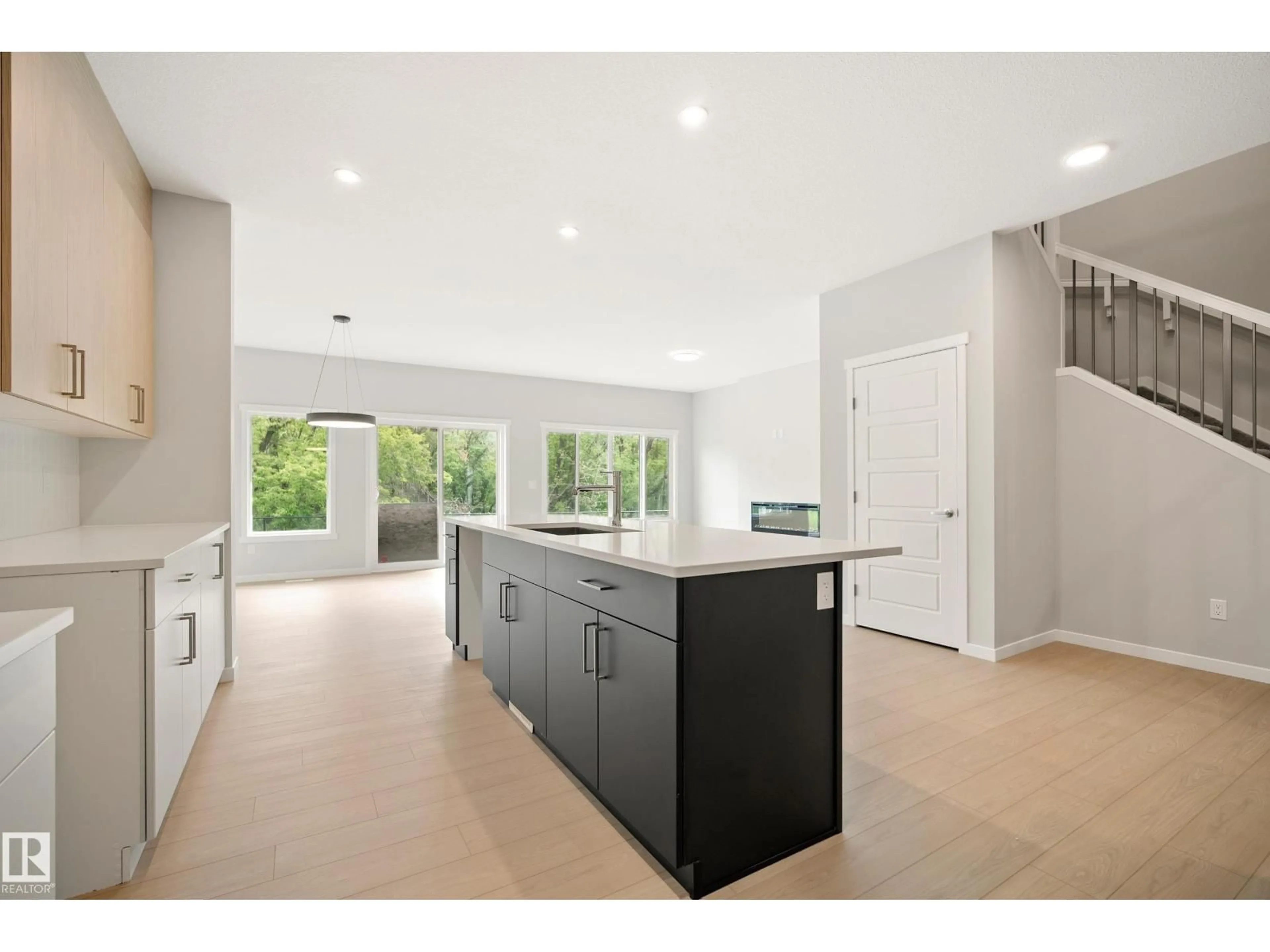 Open concept kitchen, unknown for NE - 17731 7 ST, Edmonton Alberta T5Y4K3