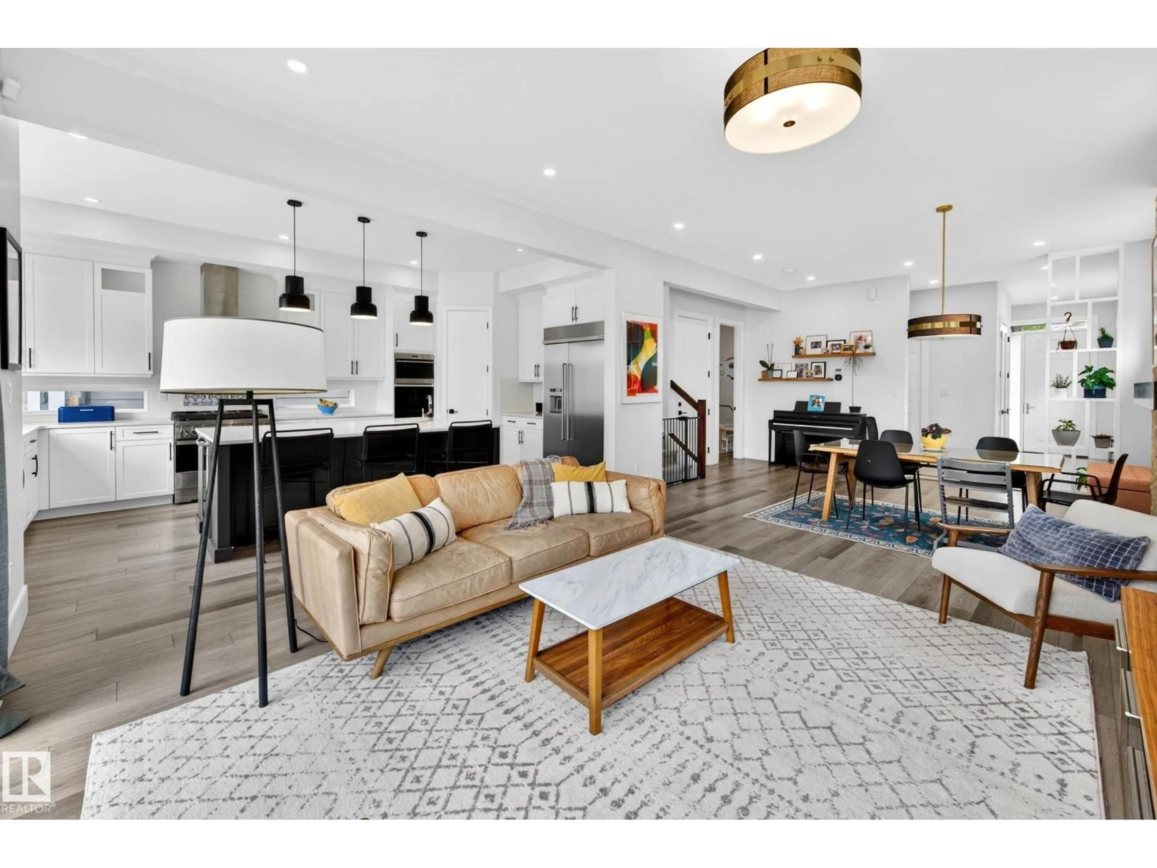 Open concept kitchen, unknown for 11743 83 AV, Edmonton Alberta T6G0V2