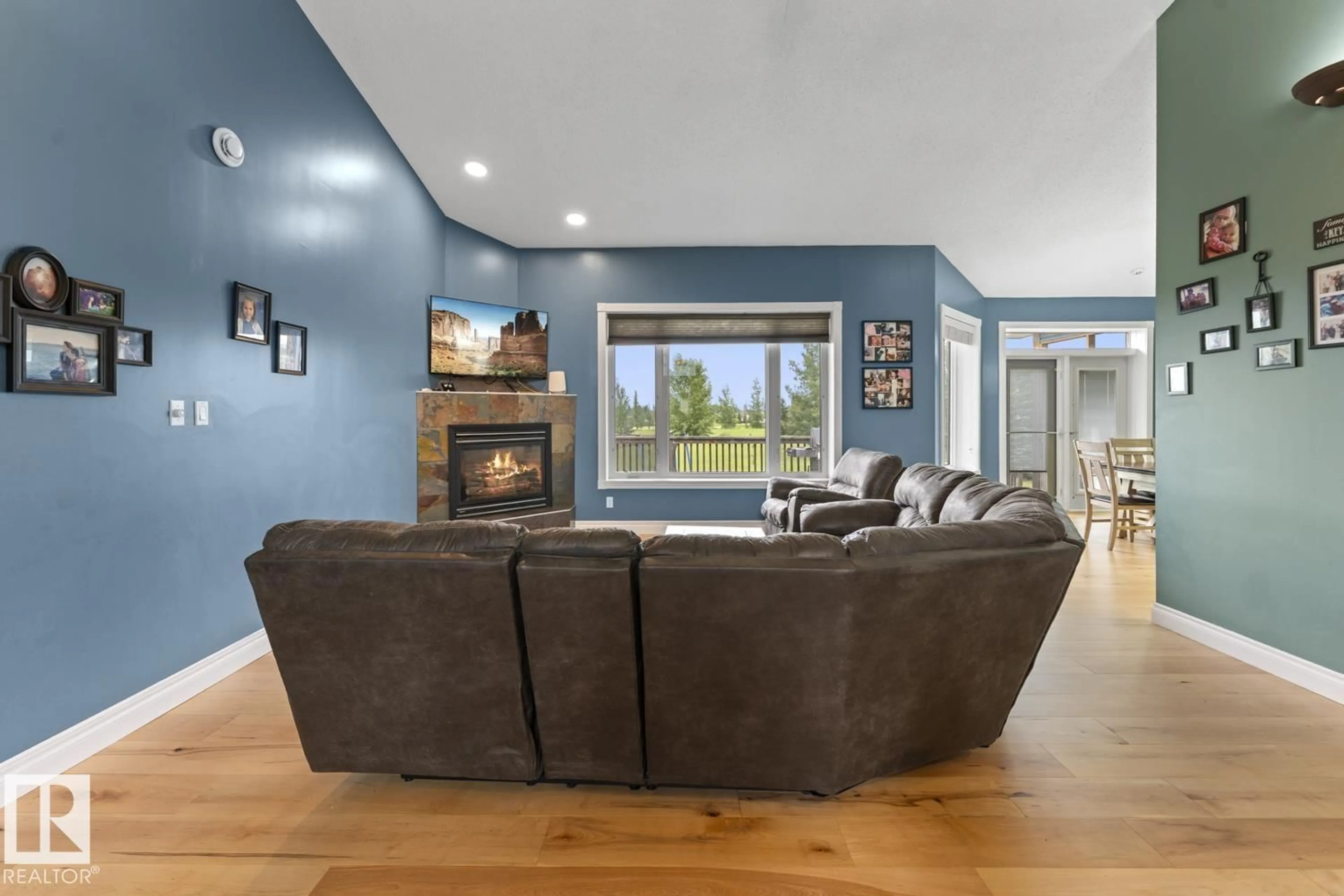 Living room with furniture, unknown for 114 63212 RGE RD 423, Rural Bonnyville M.D. Alberta T9M1P1
