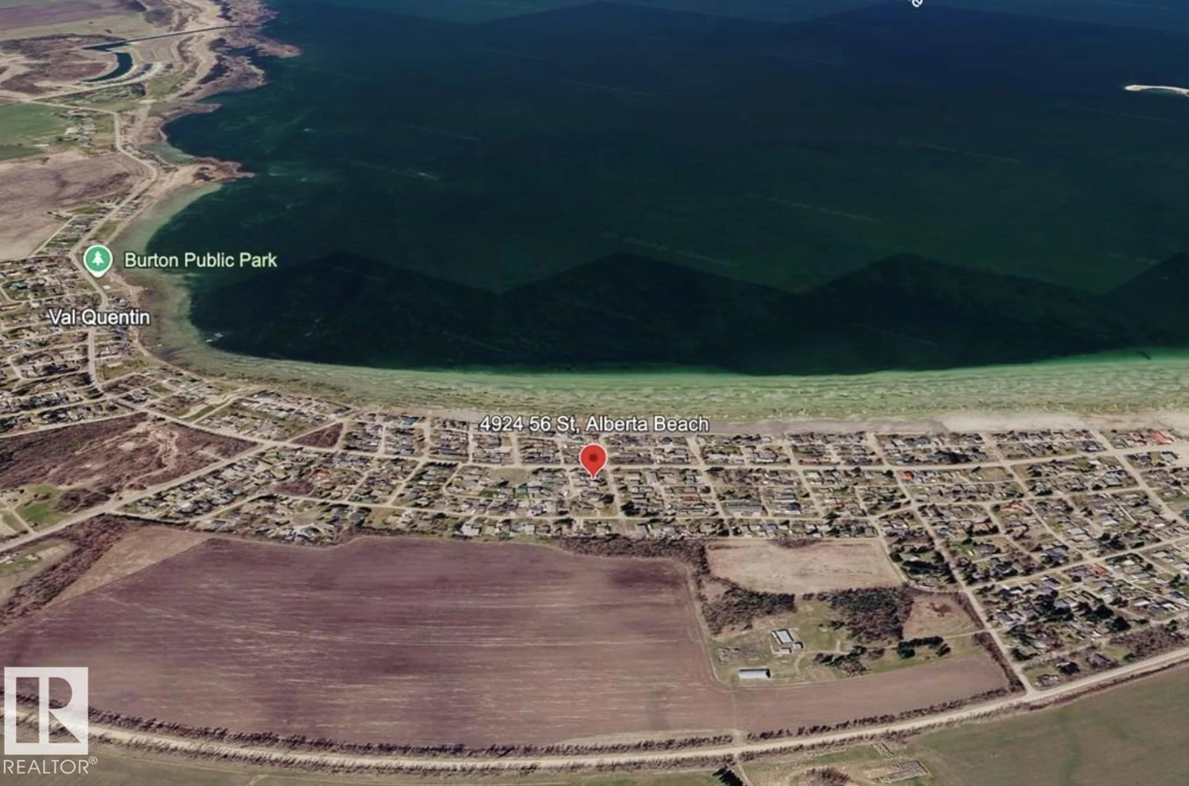 Picture of a map for 4924 56 ST, Rural Lac Ste. Anne County Alberta T5Z3Y3