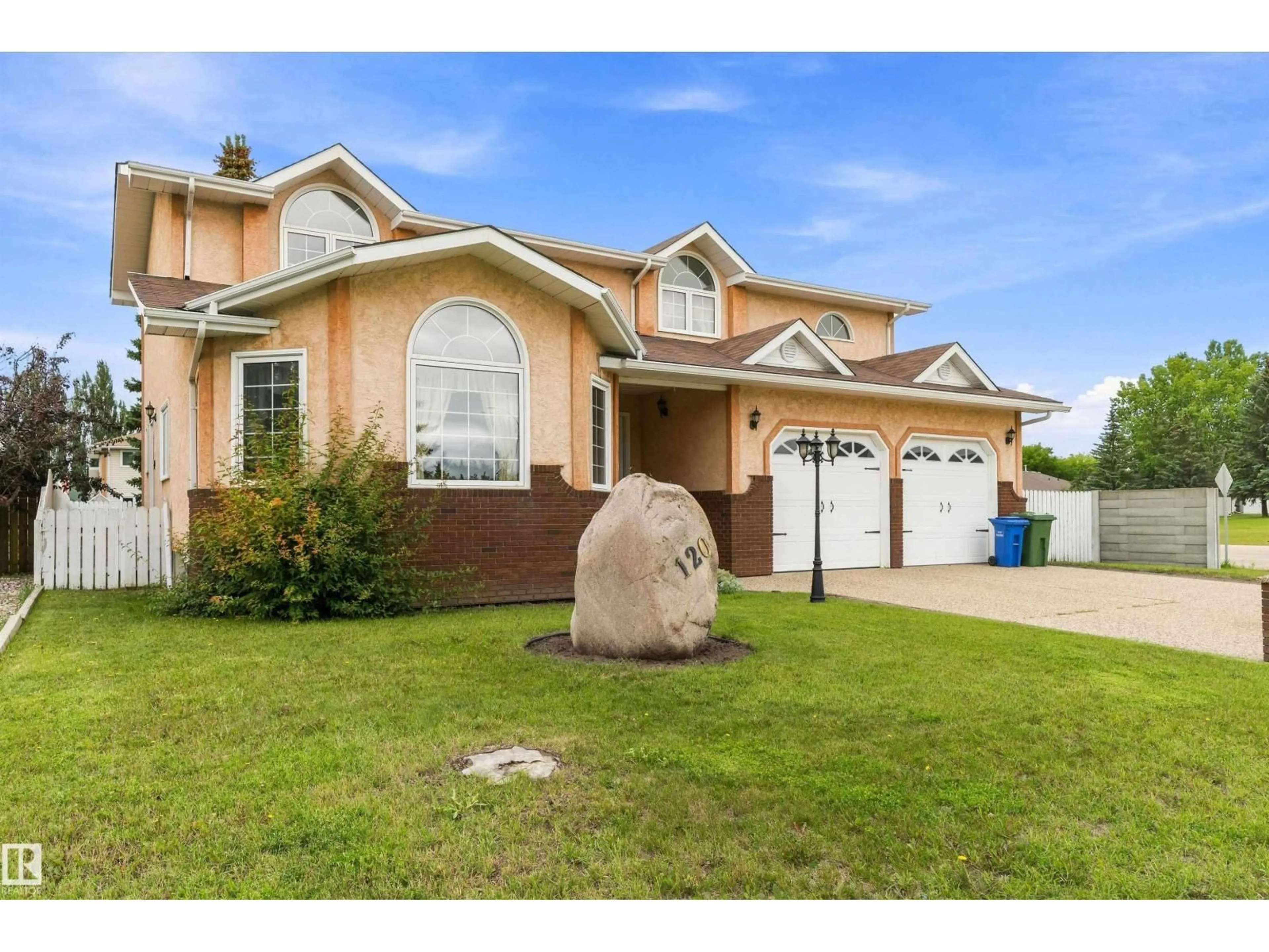 Home with brick exterior material, street for 120 NORTHLAKE LN, Wetaskiwin Alberta T9A3K7