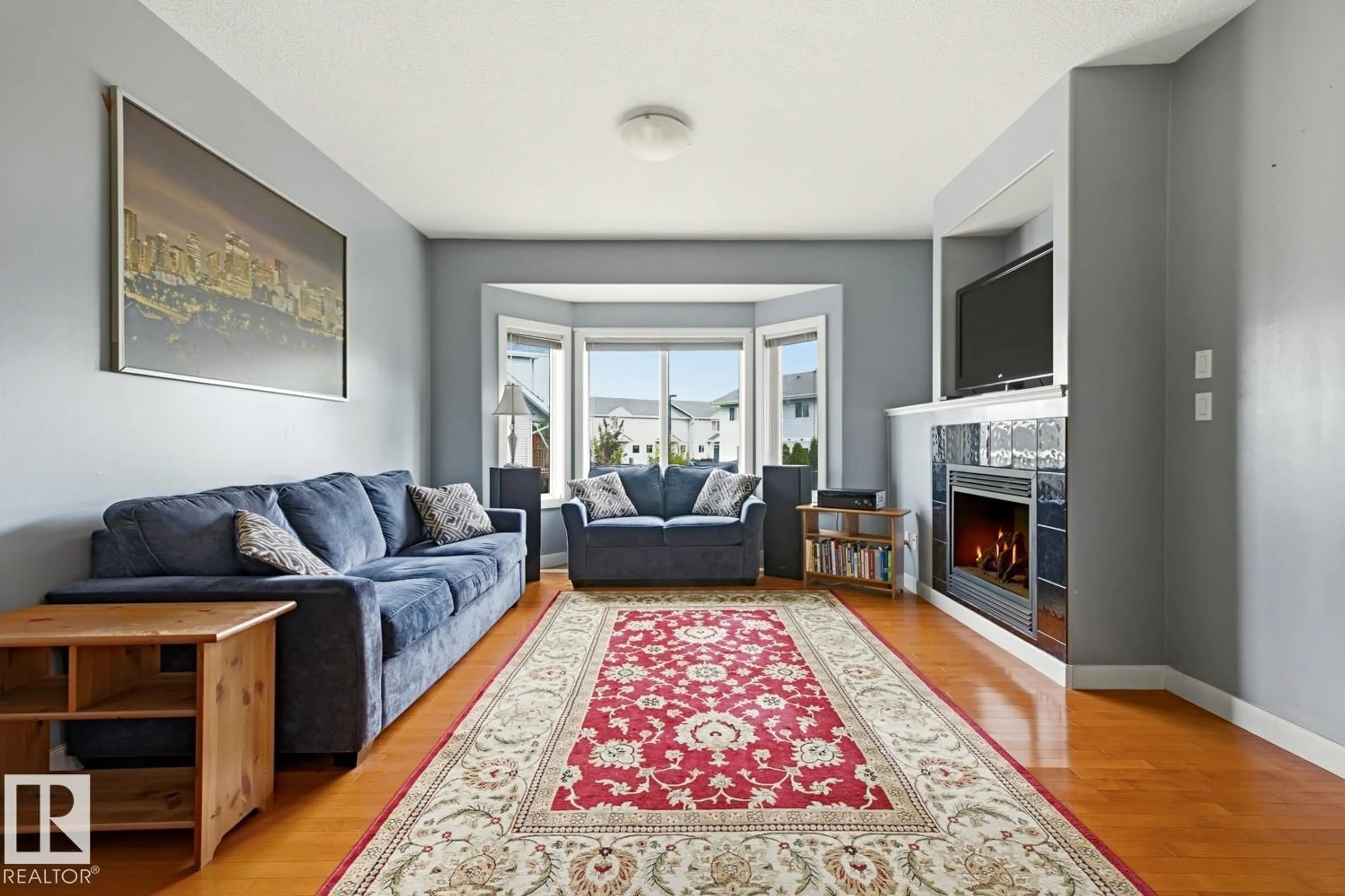 Living room with furniture, unknown for #9 - 13215 153 AV, Edmonton Alberta T6V0B6