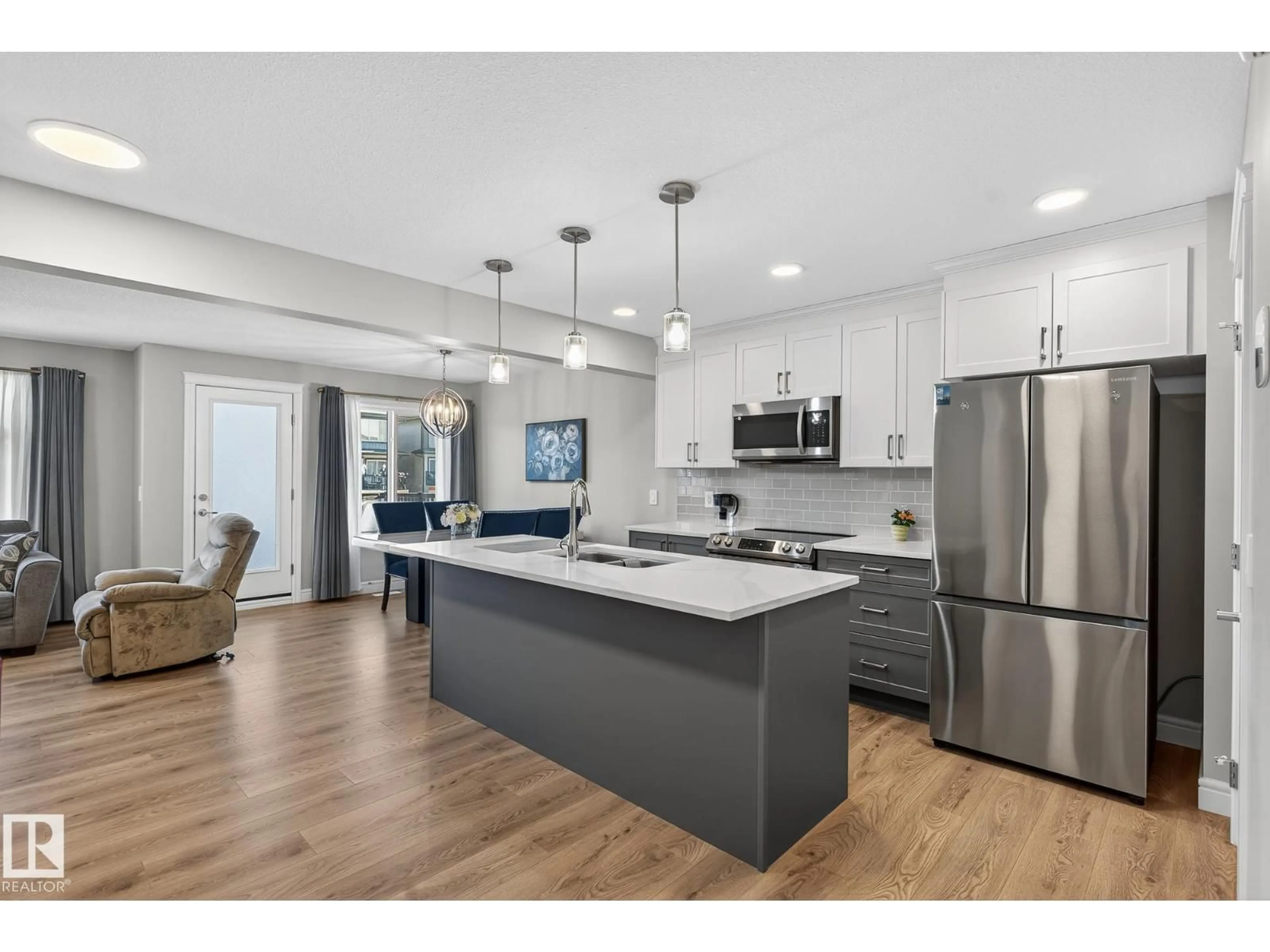 Open concept kitchen, unknown for LI SW - 7820 KORULUK LINK, Edmonton Alberta T6W4V1