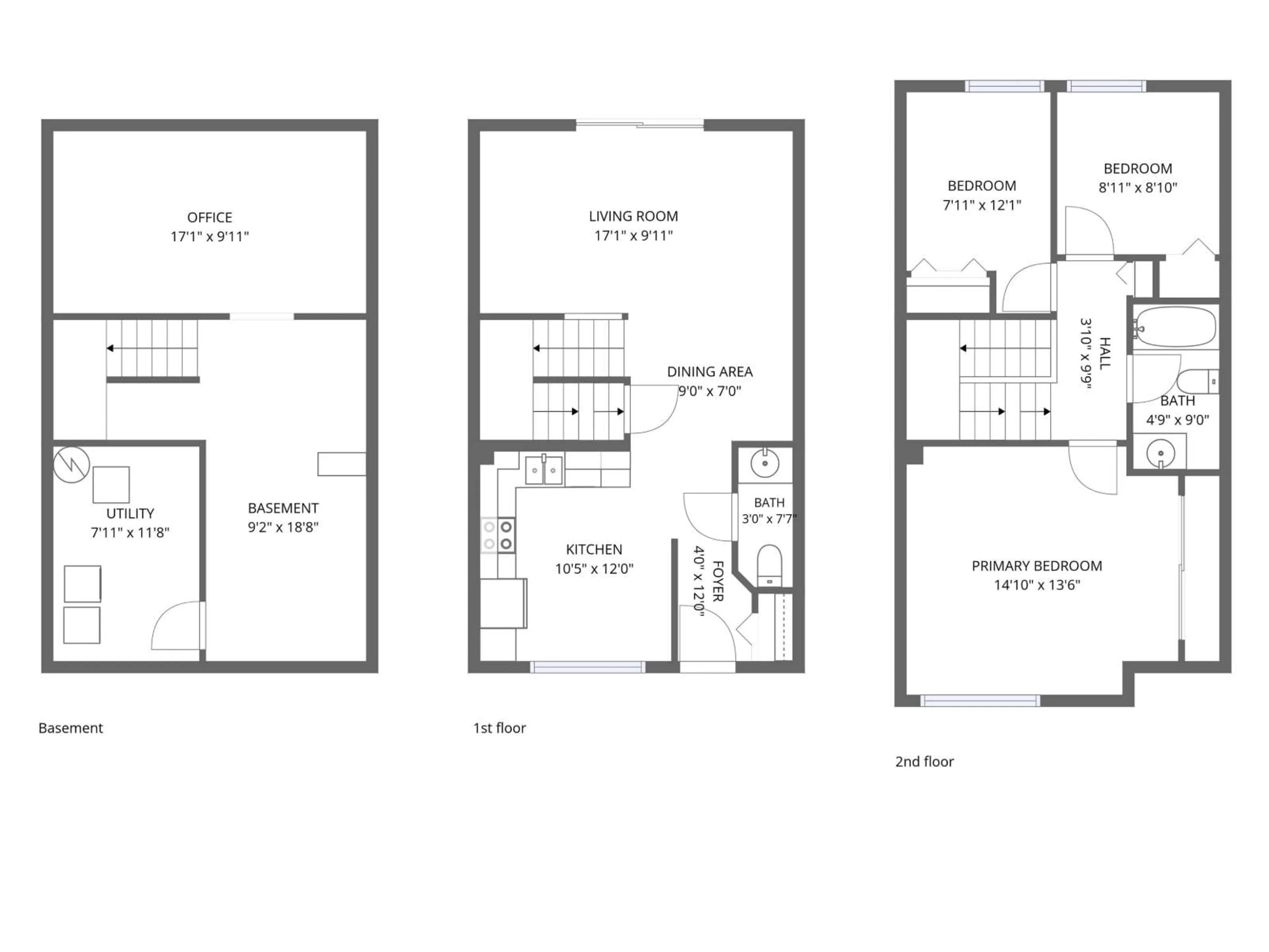 Floor plan for 13 - 18010 98 AV, Edmonton Alberta T5T3H6