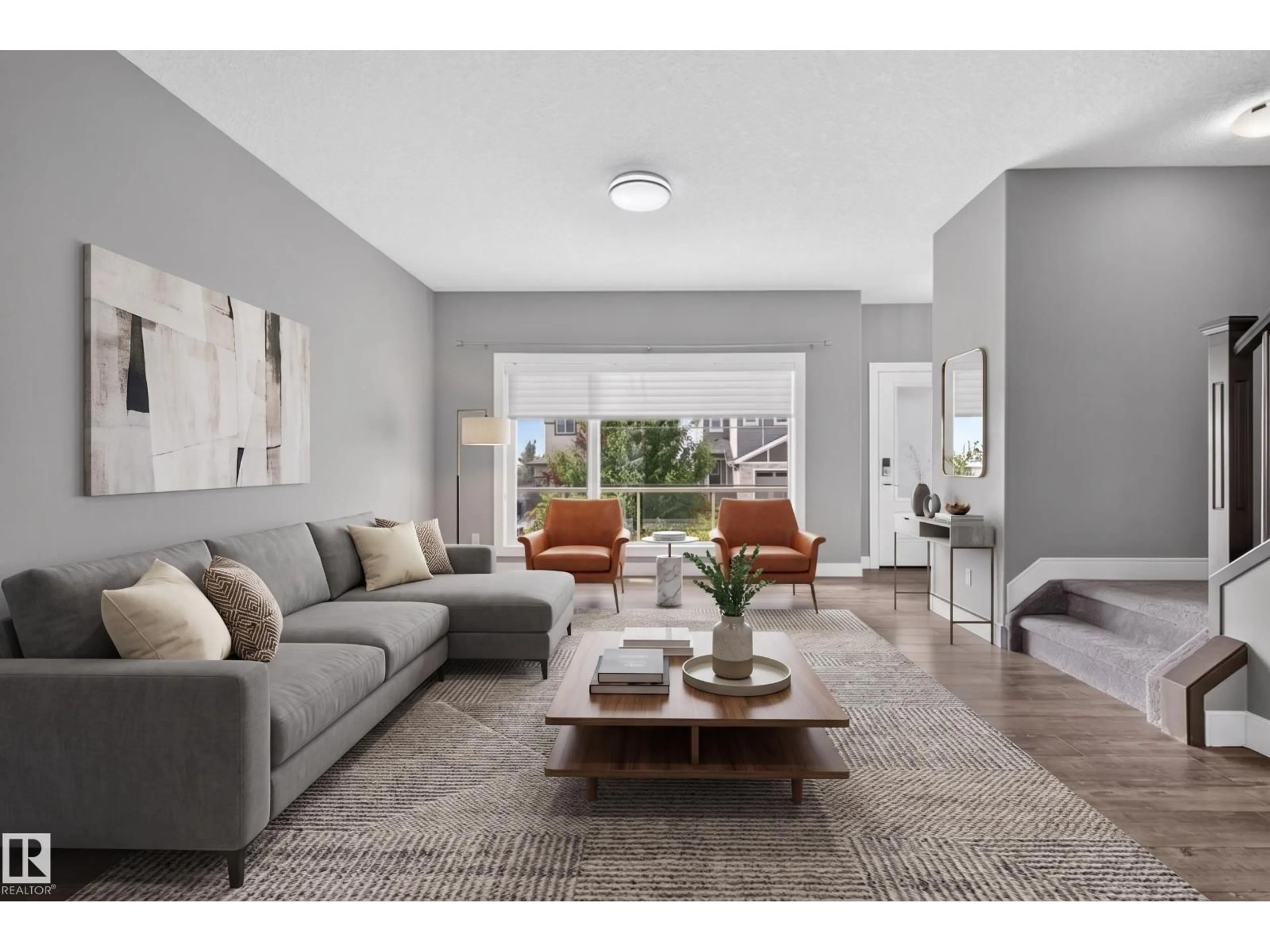 Living room with furniture, unknown for 812 MORRIS AV, Leduc Alberta T9E1E9