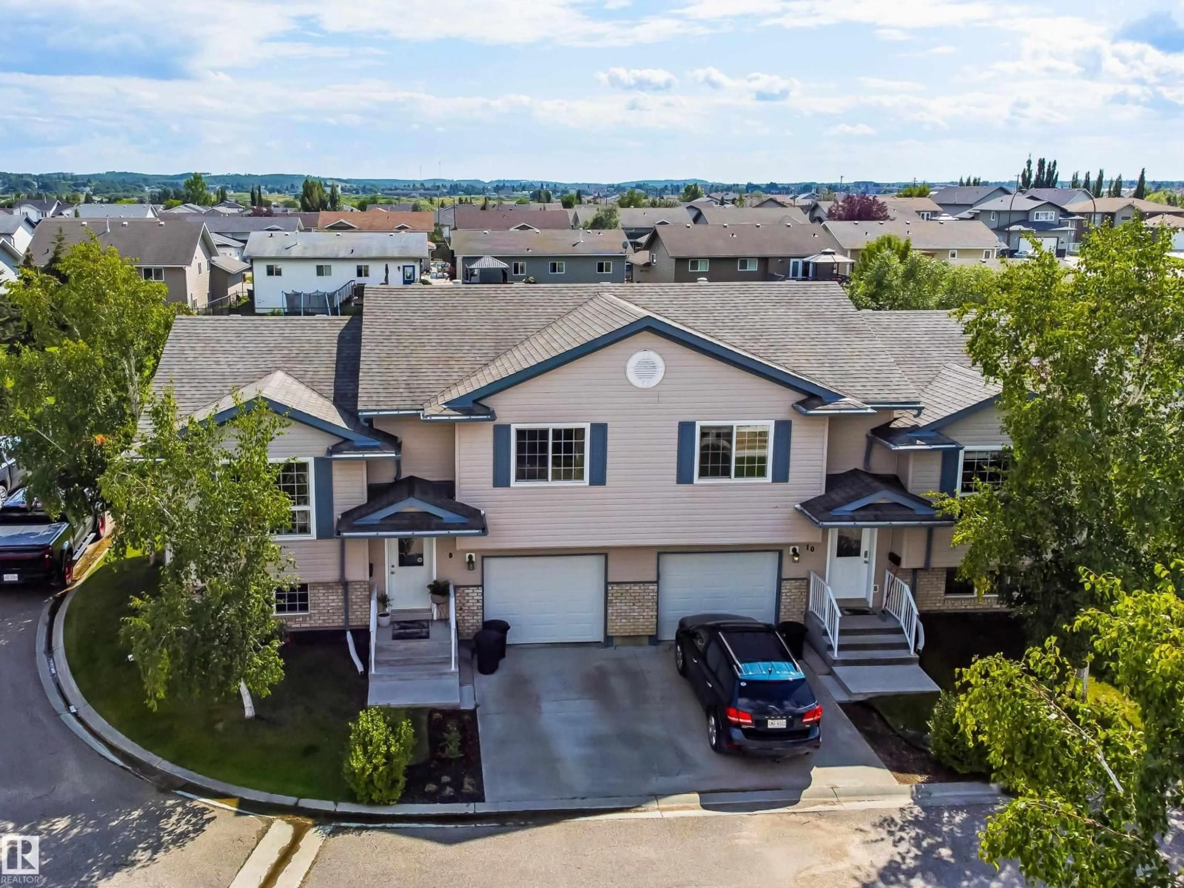 A pic from outside/outdoor area/front of a property/back of a property/a pic from drone, street for #9 - 6506 47 ST, Cold Lake Alberta T9M0C5