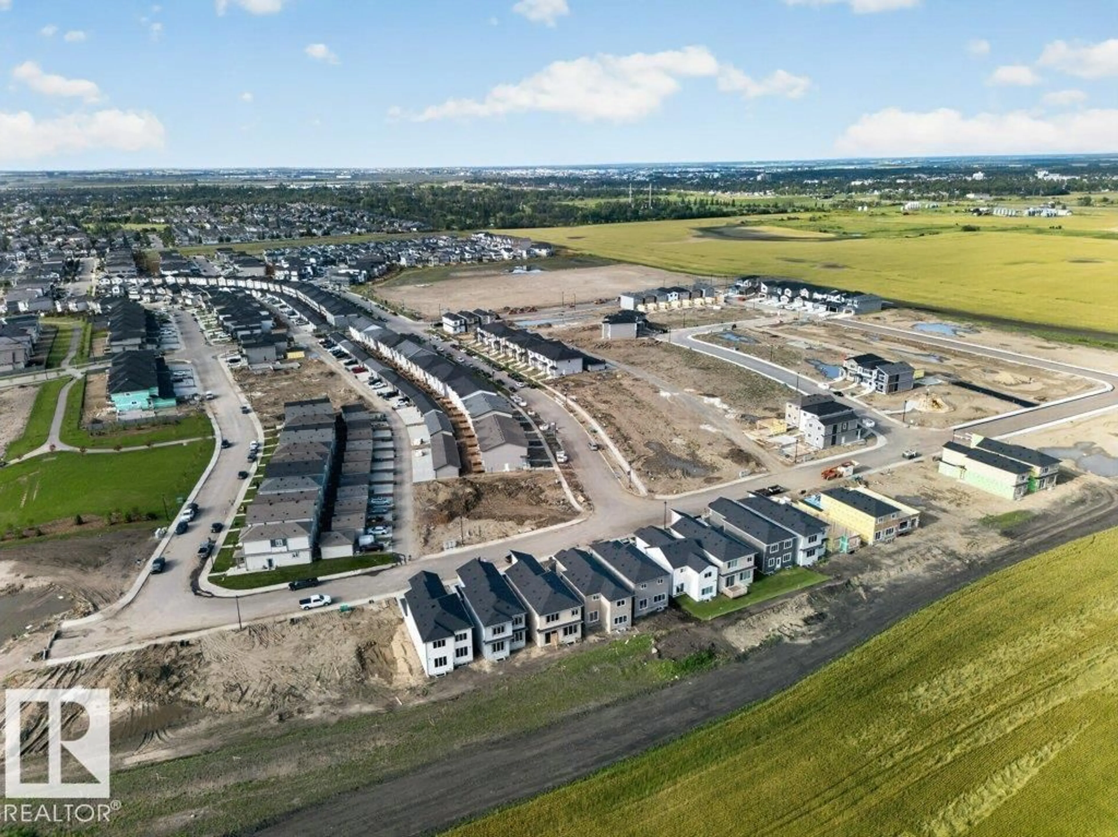 A pic from outside/outdoor area/front of a property/back of a property/a pic from drone, street for 684 BANK DRIVE, Leduc Alberta T9E1W1