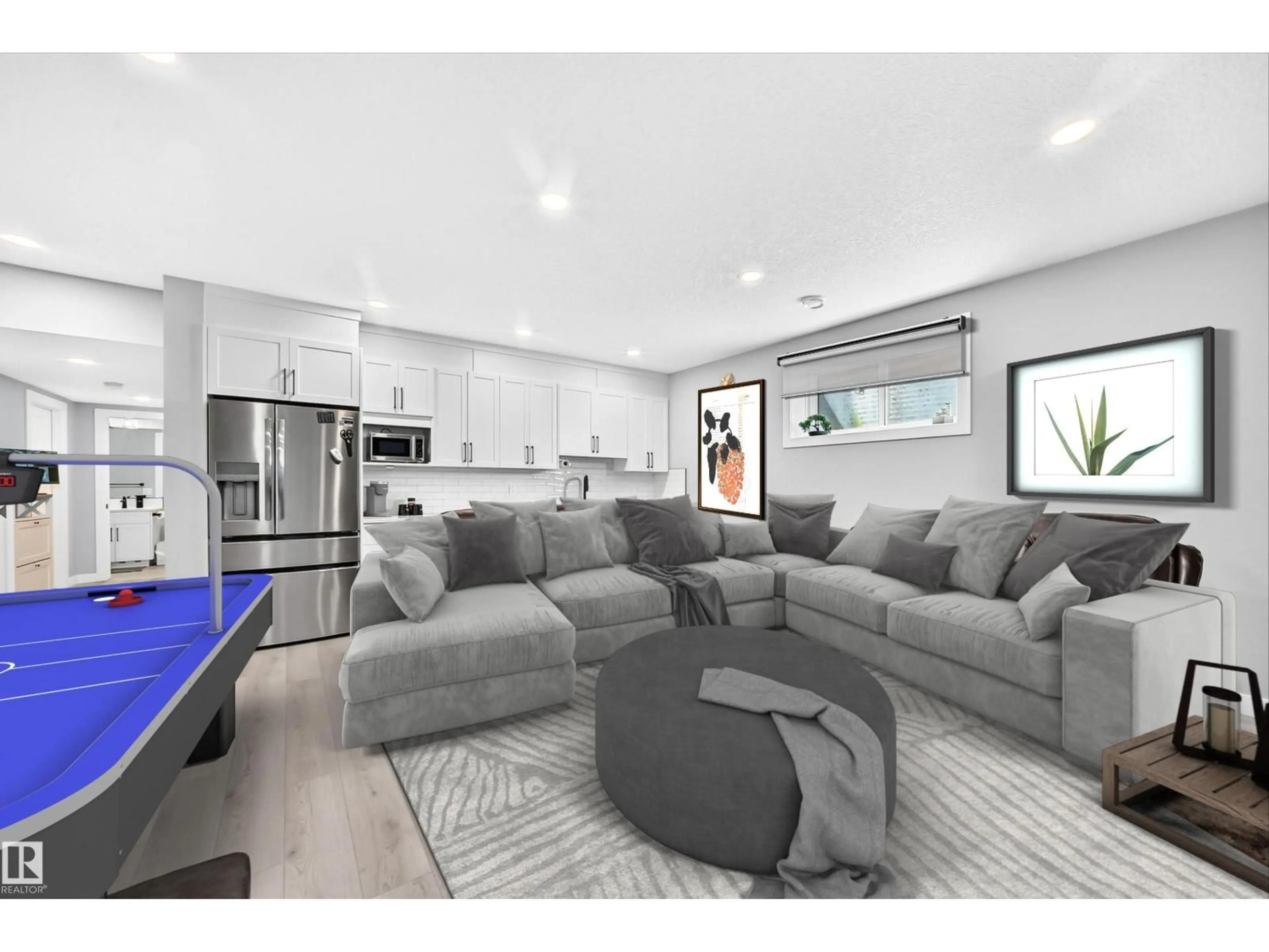 Living room with furniture, unknown for 38 AVONLEA WY, Spruce Grove Alberta T7X0Y3
