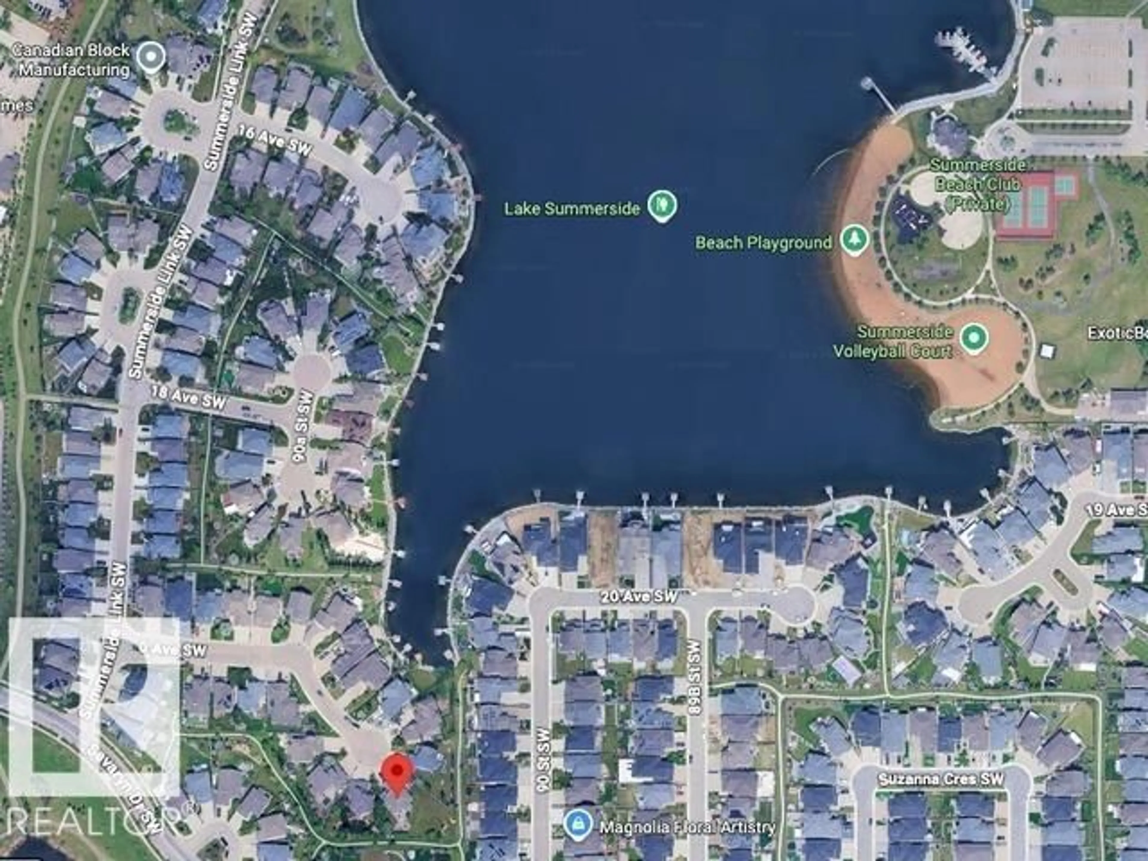Picture of a map for SW - 9003 20 AV, Edmonton Alberta T6X0J9