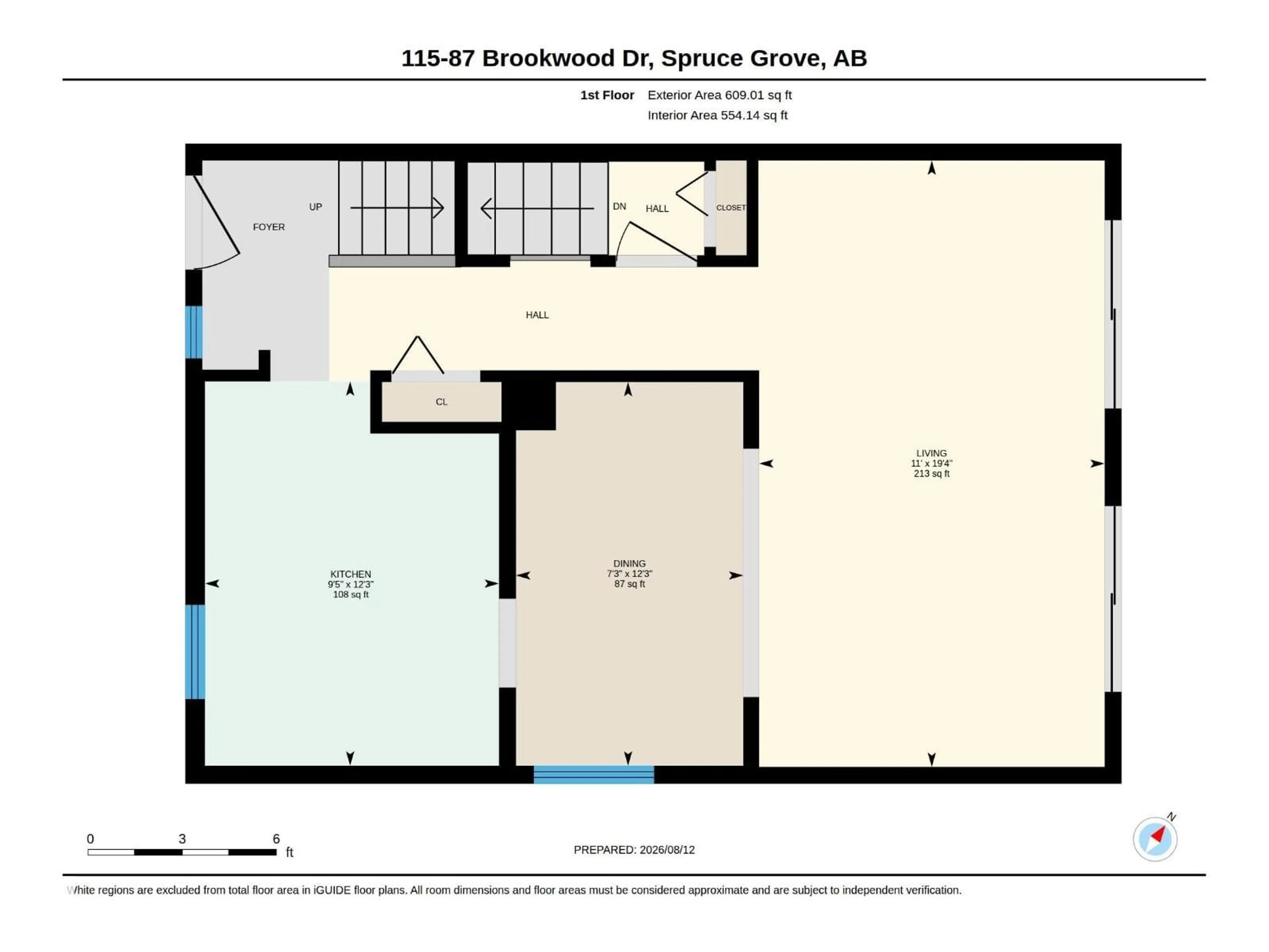 Floor plan for 115 BROOKWOOD DR, Spruce Grove Alberta T7X1A4