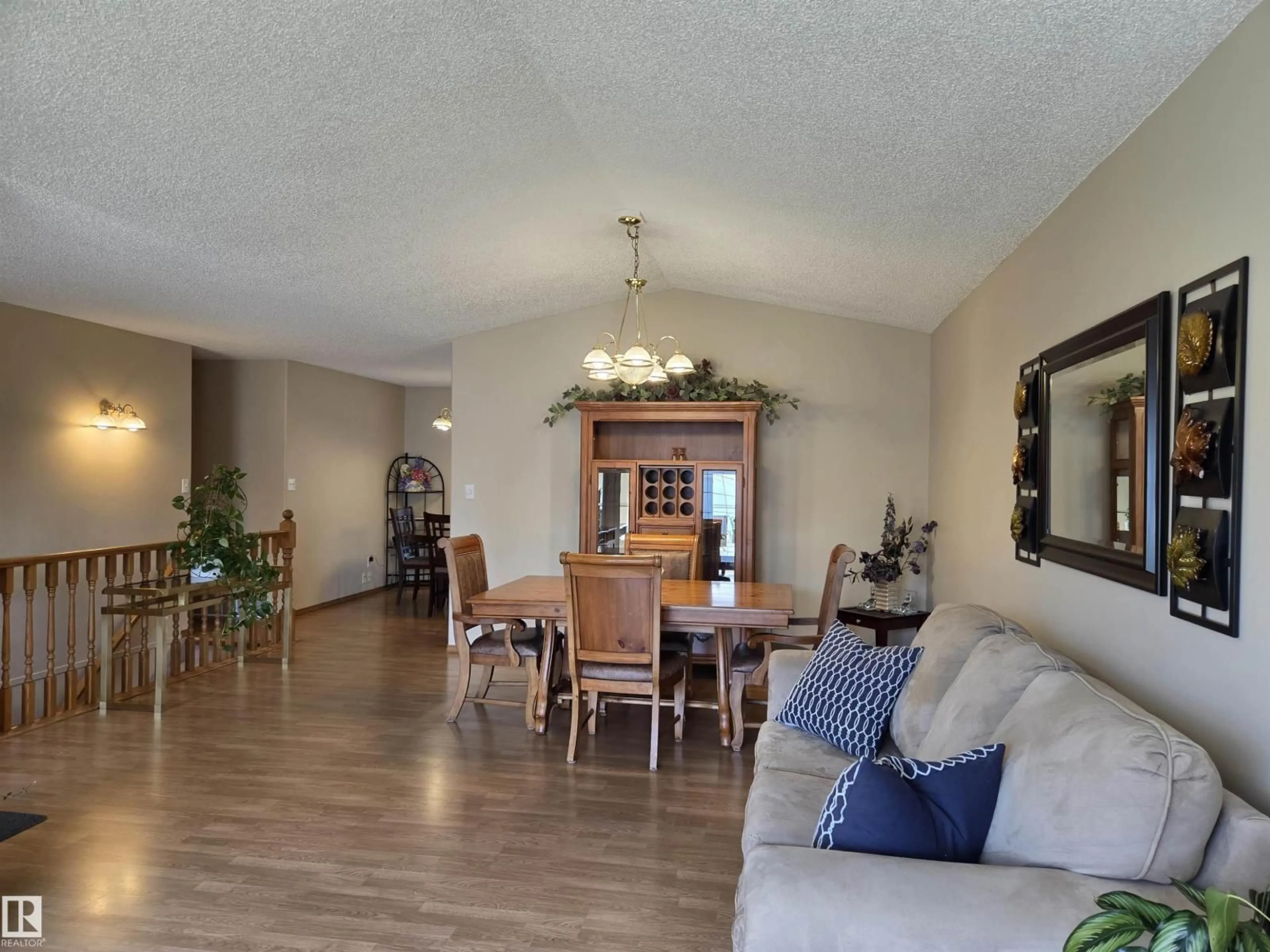Living room with furniture, unknown for 7 - 29 CRANFORD WY, Sherwood Park Alberta T8H5W5