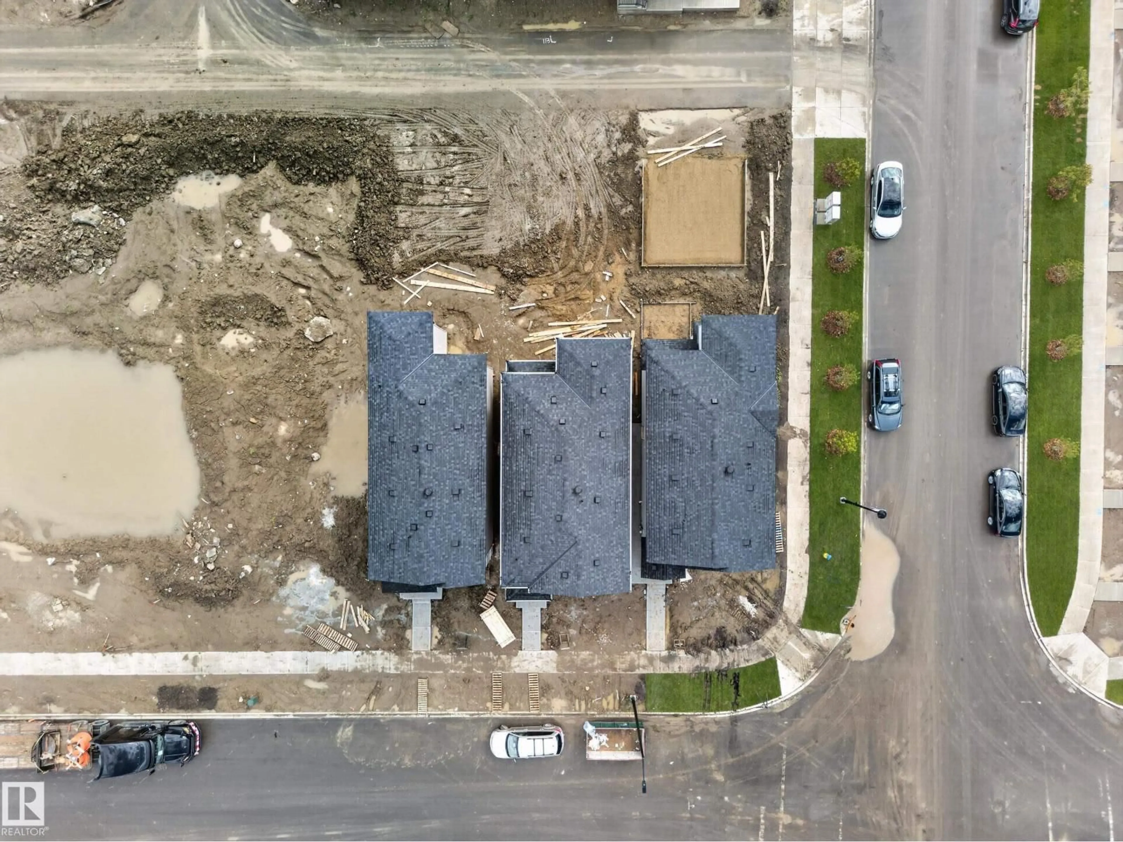 A pic from outside/outdoor area/front of a property/back of a property/a pic from drone, street for 222 BLACK STONE DRIVE, Leduc Alberta T9E1C7