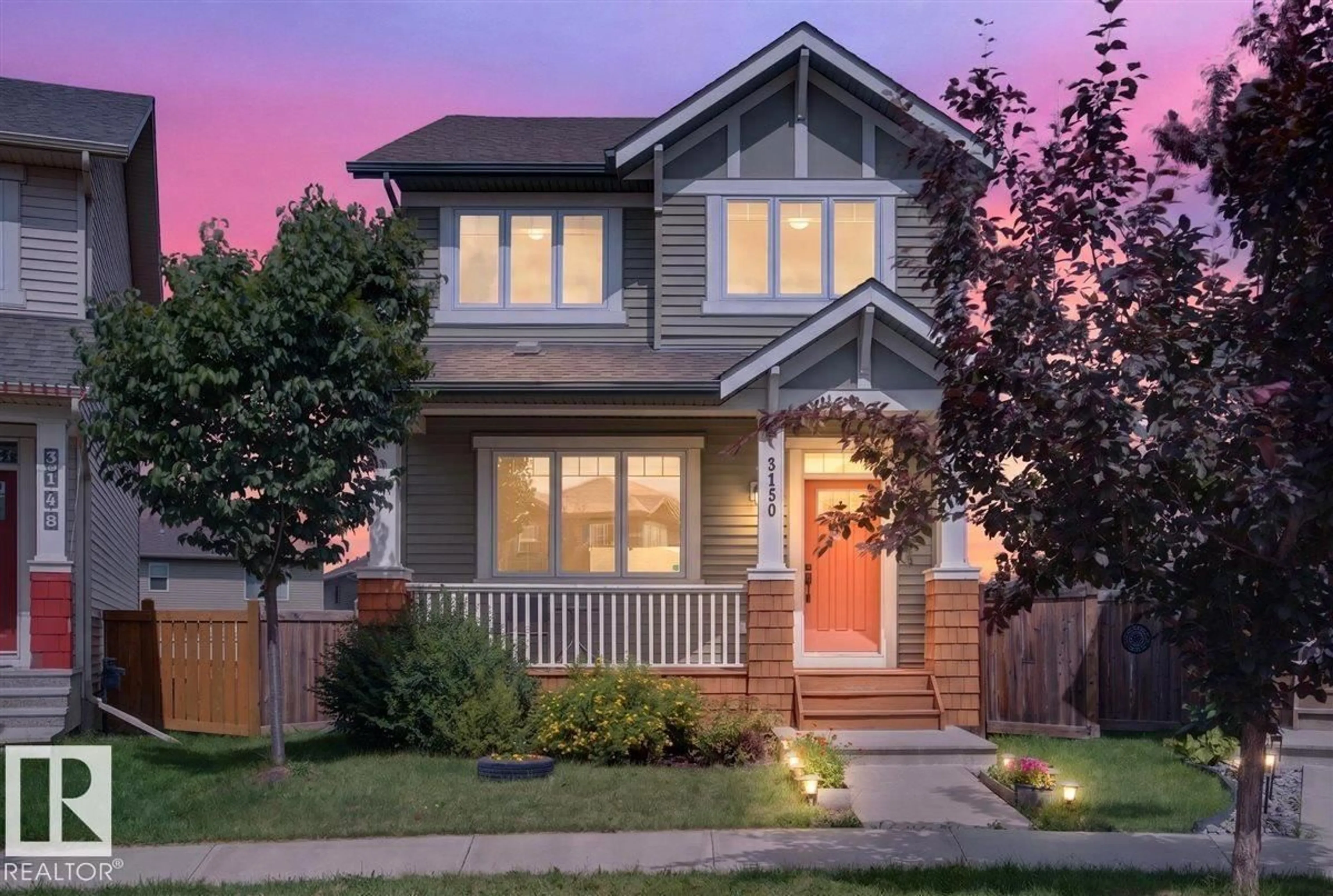 Home with brick exterior material, street for SW - 3150 CARPENTER LANDING, Edmonton Alberta T6W2Y8