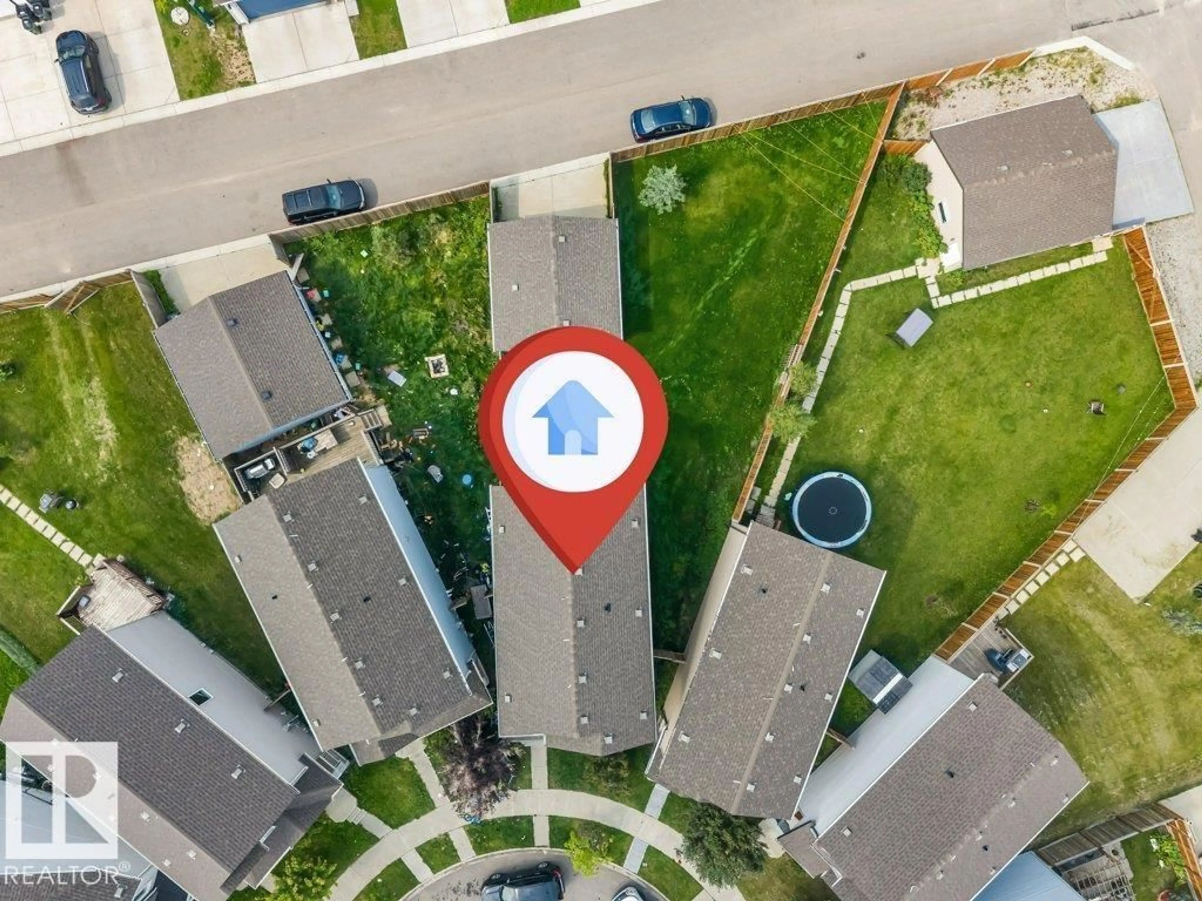 A pic from outside/outdoor area/front of a property/back of a property/a pic from drone, city buildings view from balcony for 2436 18 AV, Edmonton Alberta T6T2G7