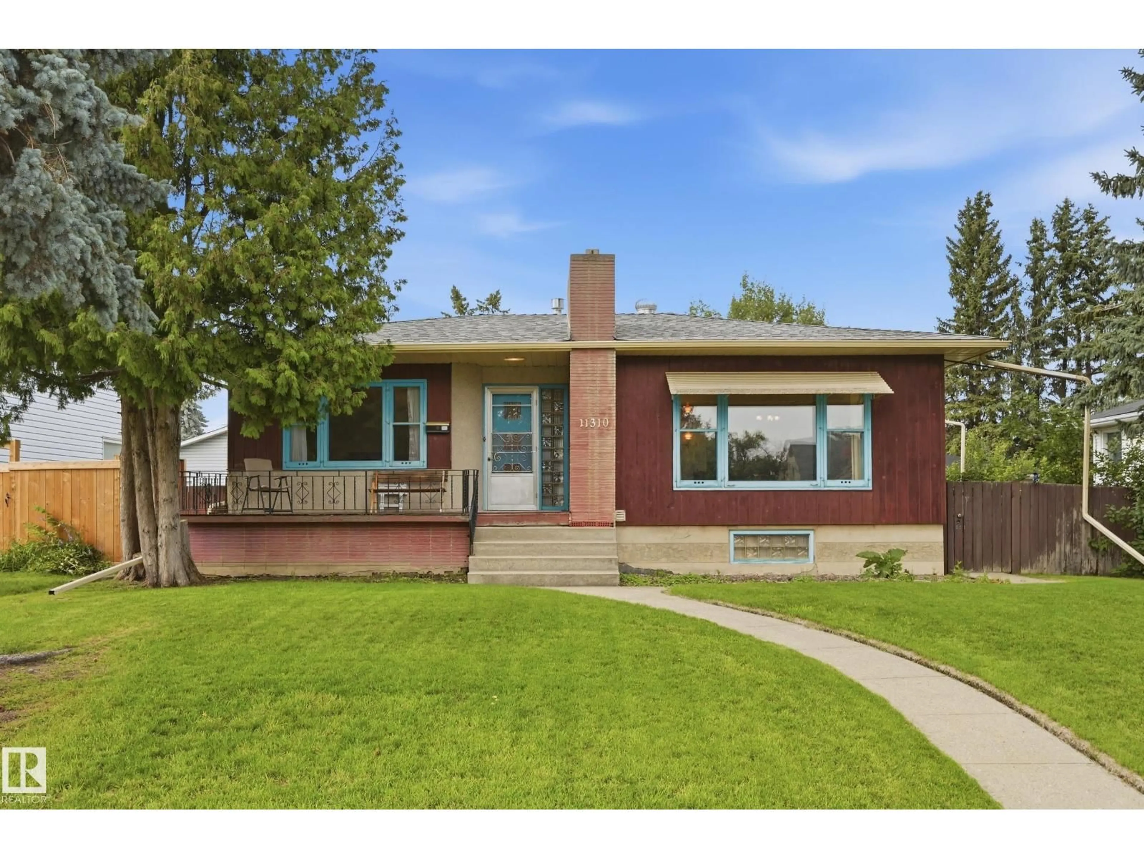 Home with brick exterior material, street for NW - 11310 110 AV, Edmonton Alberta T5H1J3