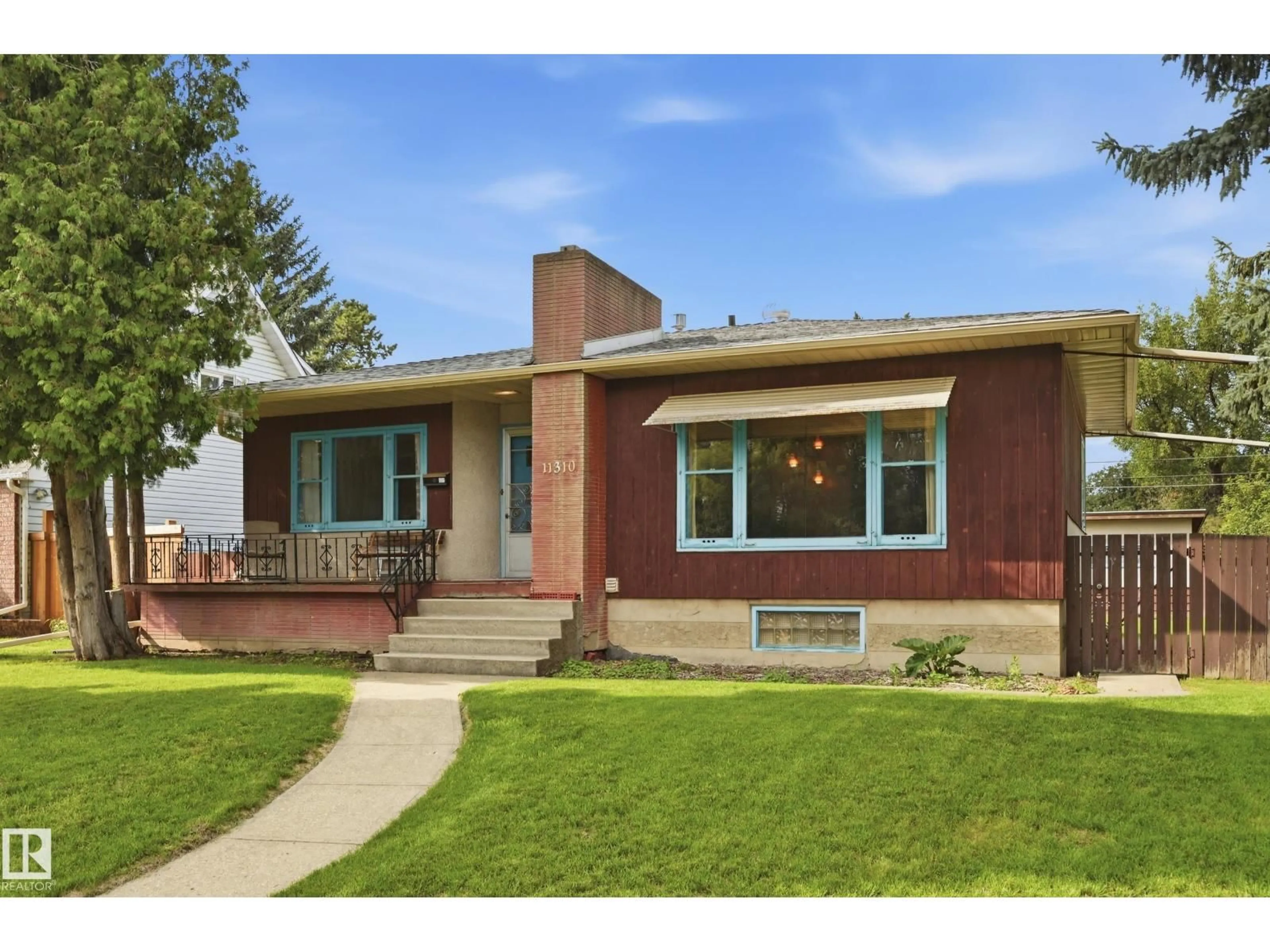 Home with brick exterior material, street for NW - 11310 110 AV, Edmonton Alberta T5H1J3