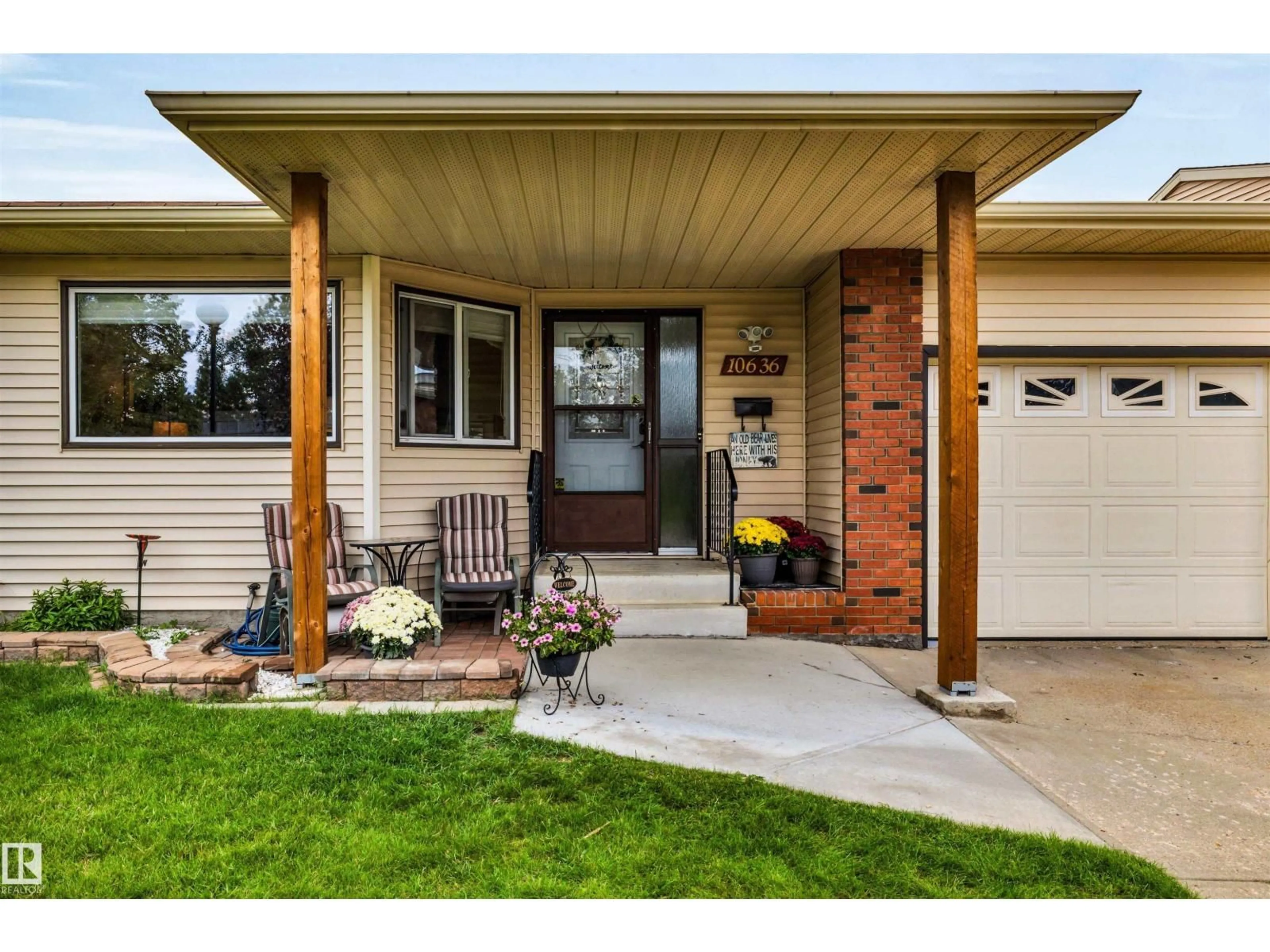 Home with brick exterior material, street for NW - 10636 153 AV, Edmonton Alberta T5X5R5