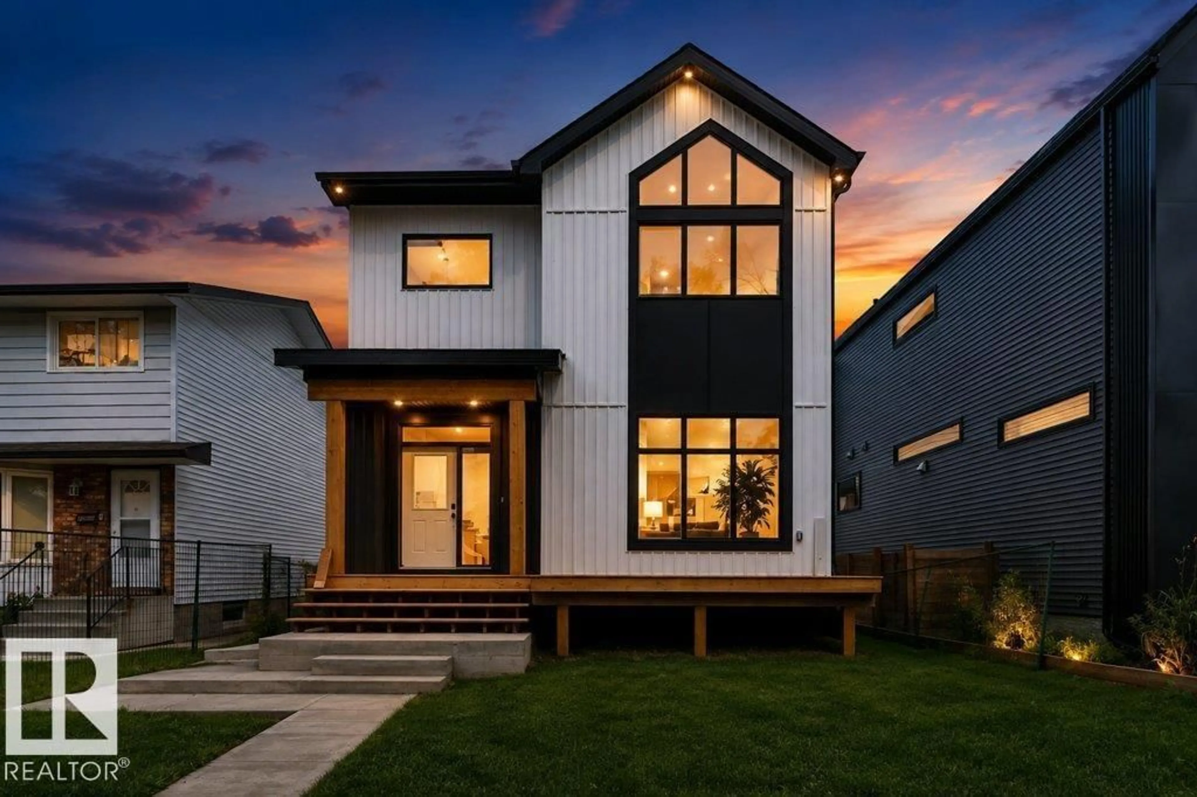Home with brick exterior material, street for 14706 103 AV, Edmonton Alberta T5N0T9