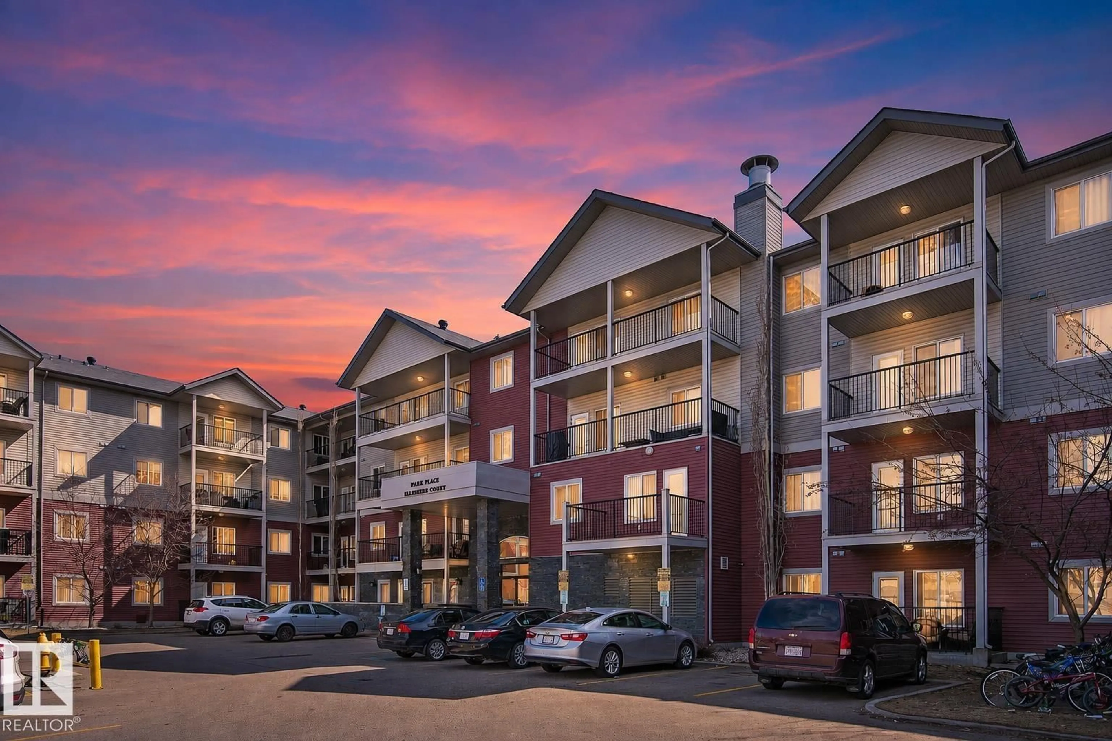 Patio, building for #203 - 111 EDWARDS DR, Edmonton Alberta T6X0C4