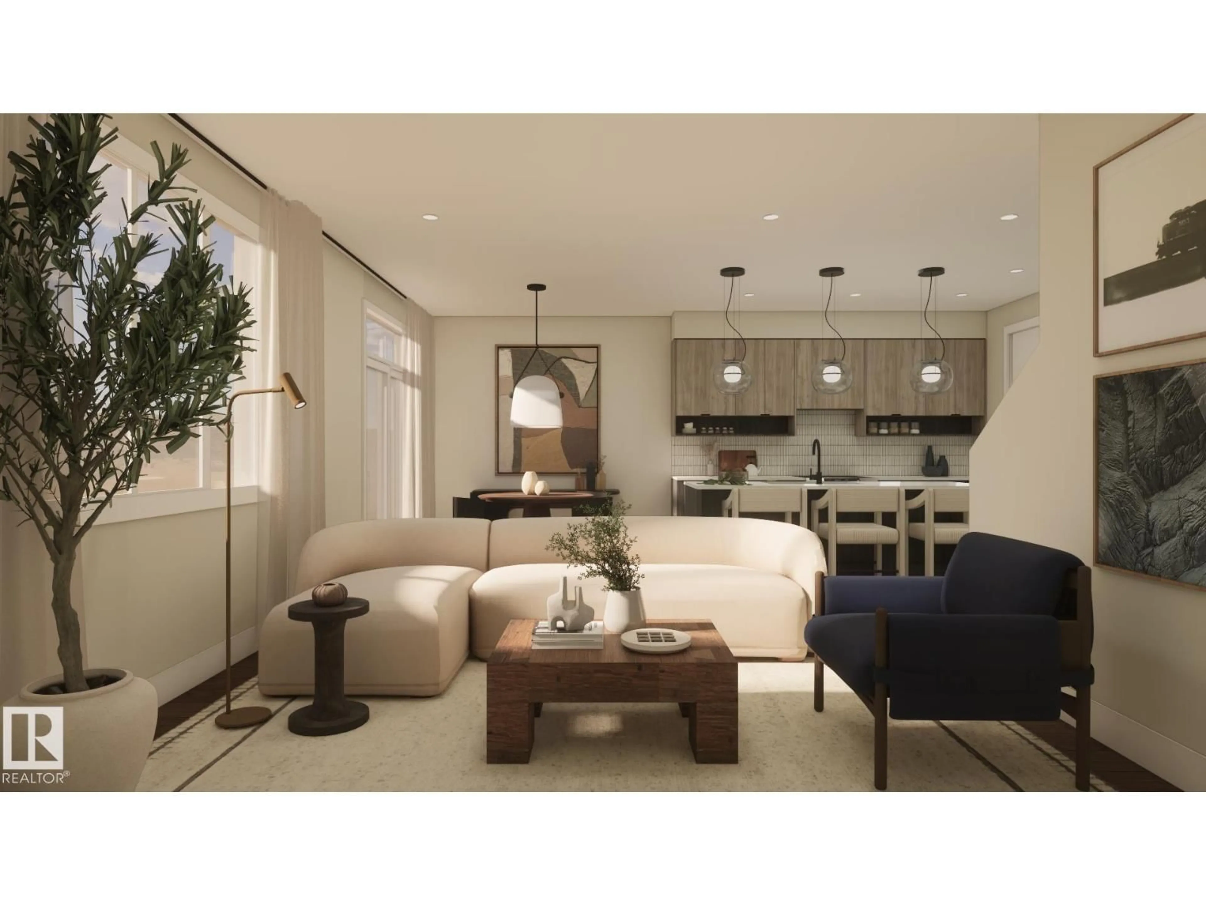 Living room with furniture, unknown for 61 CHEVAL CL, Sherwood Park Alberta T8H2Z3