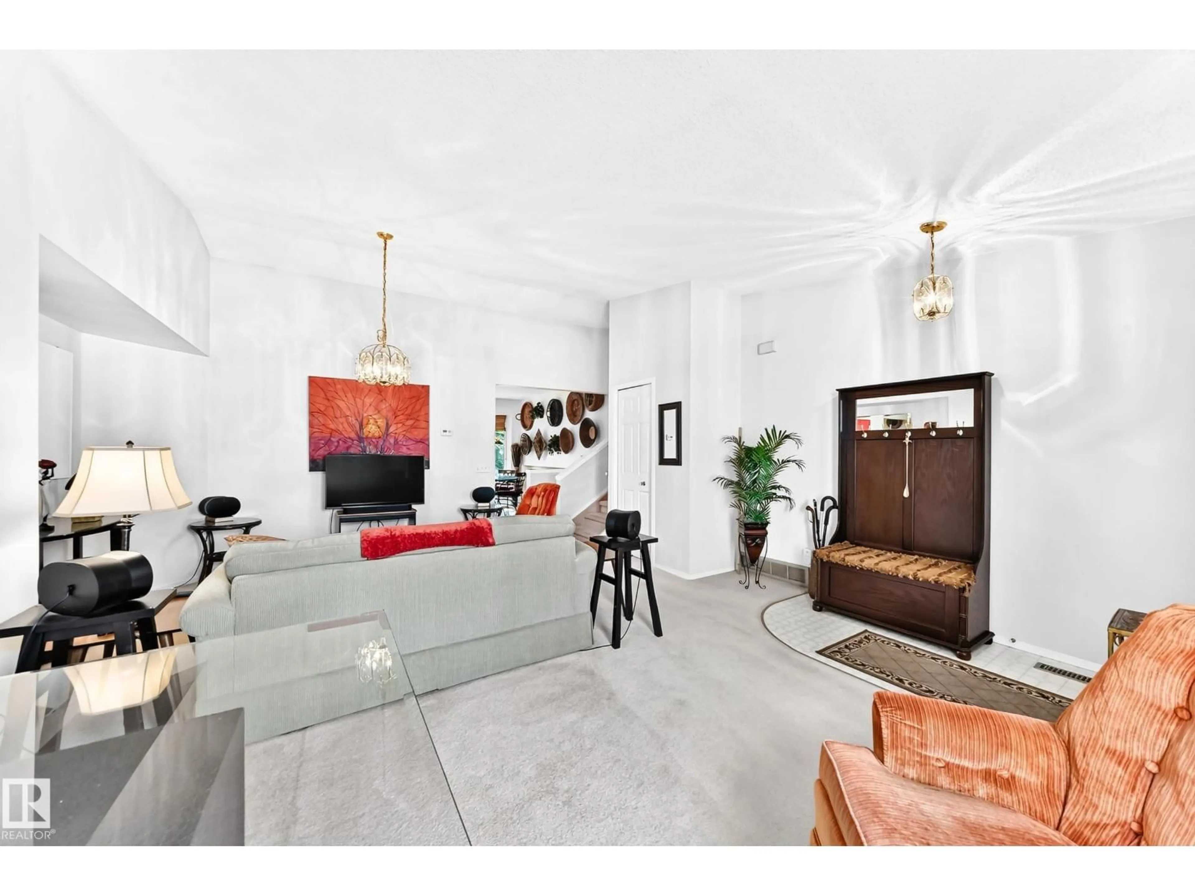 Living room with furniture, unknown for 350 PEARSON CR, Edmonton Alberta T5T5Y7