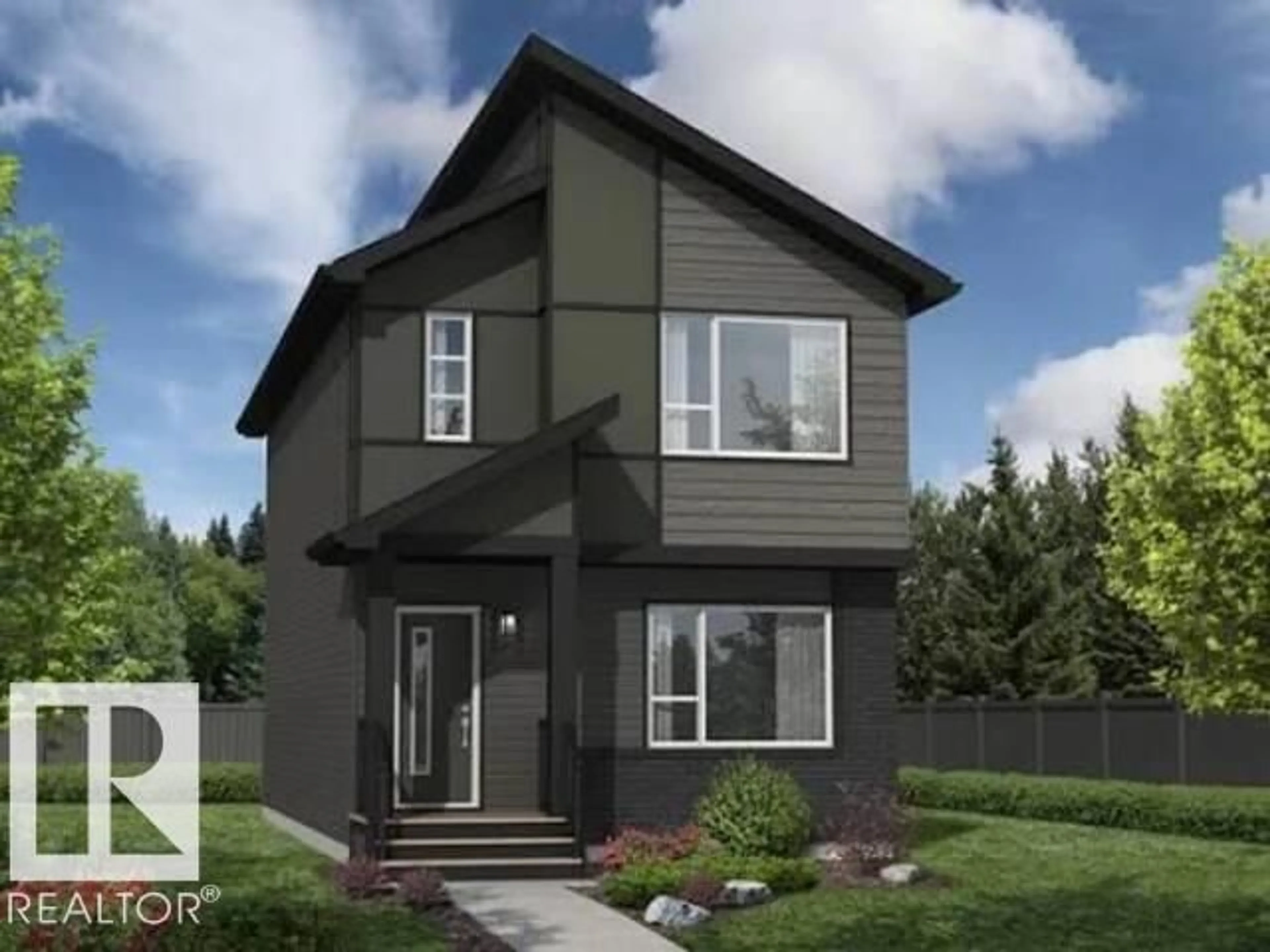 Home with vinyl exterior material, street for SW - 2491 ALCES LI, Edmonton Alberta T6X1A7