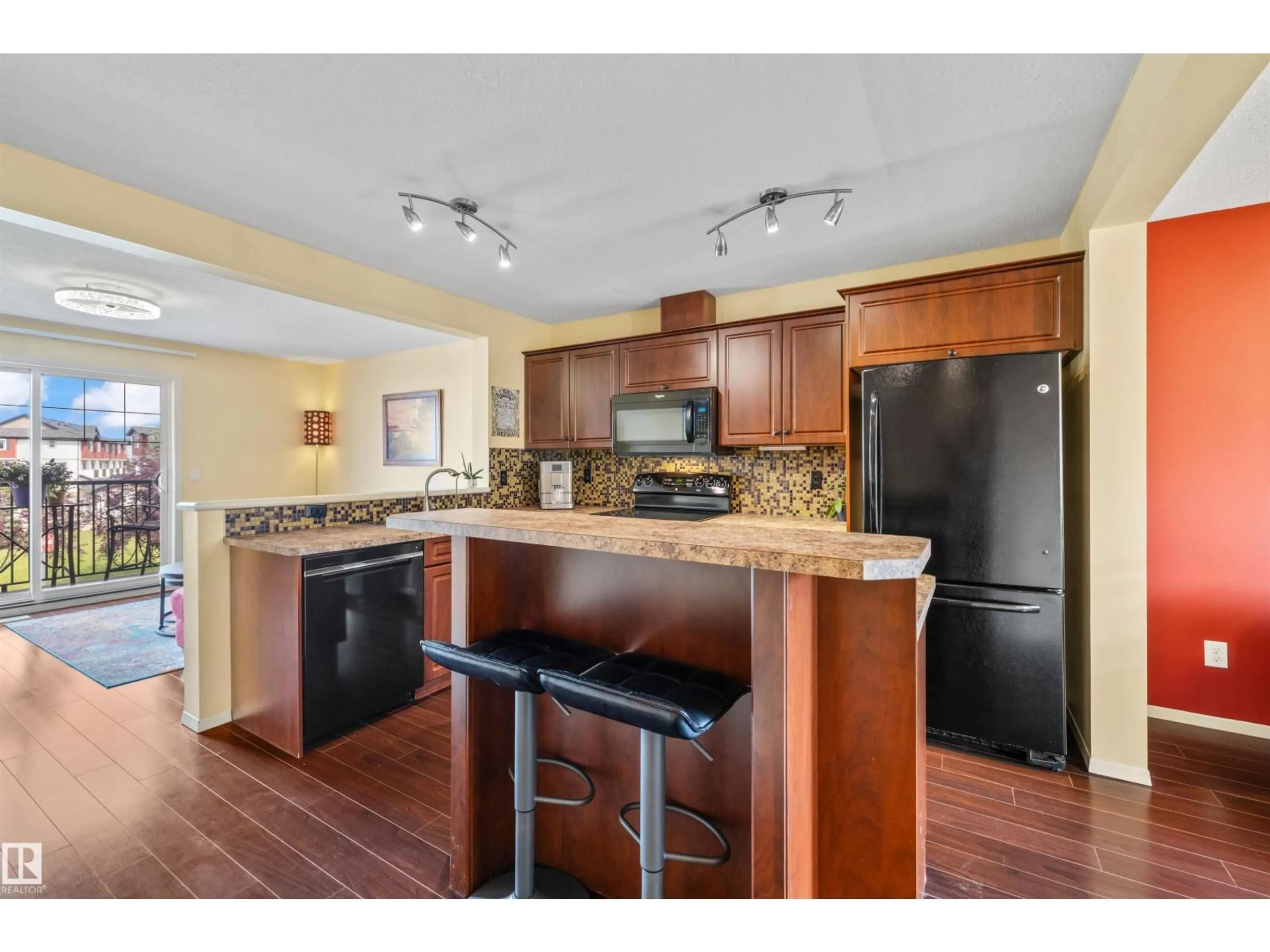 Open concept kitchen, unknown for 20 3751 12 ST NW, Edmonton Alberta T6T0N3